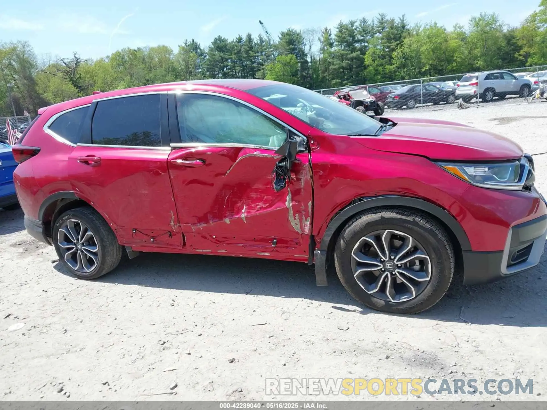 13 Photograph of a damaged car 2HKRW2H51NH645459 HONDA CR-V 2022