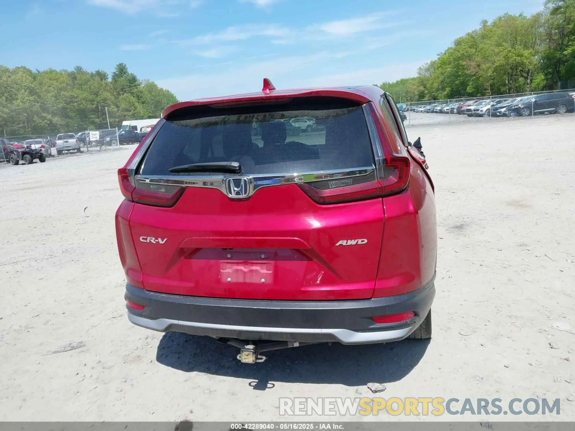 16 Photograph of a damaged car 2HKRW2H51NH645459 HONDA CR-V 2022