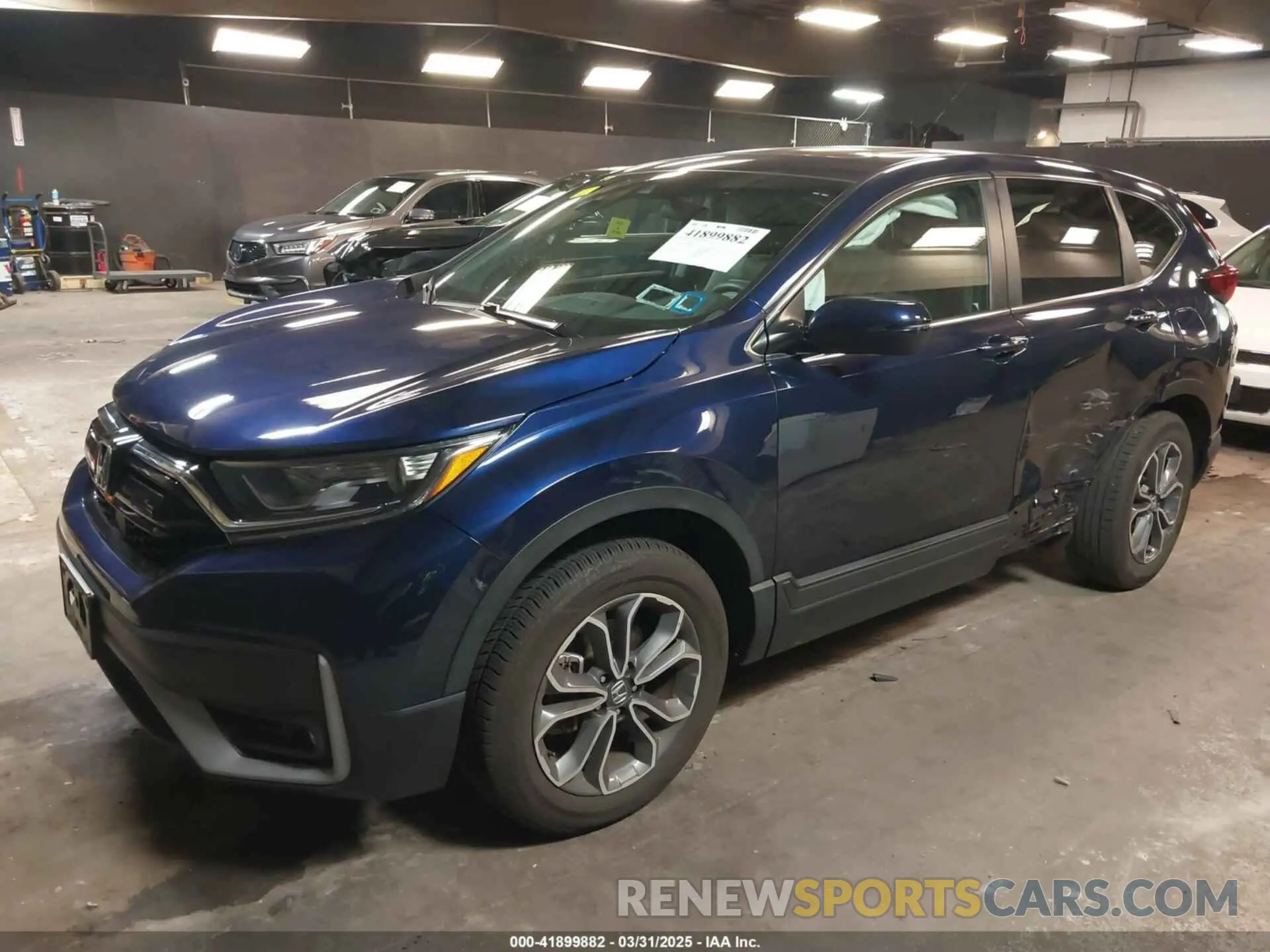 2 Photograph of a damaged car 2HKRW2H51NH649298 HONDA CR-V 2022
