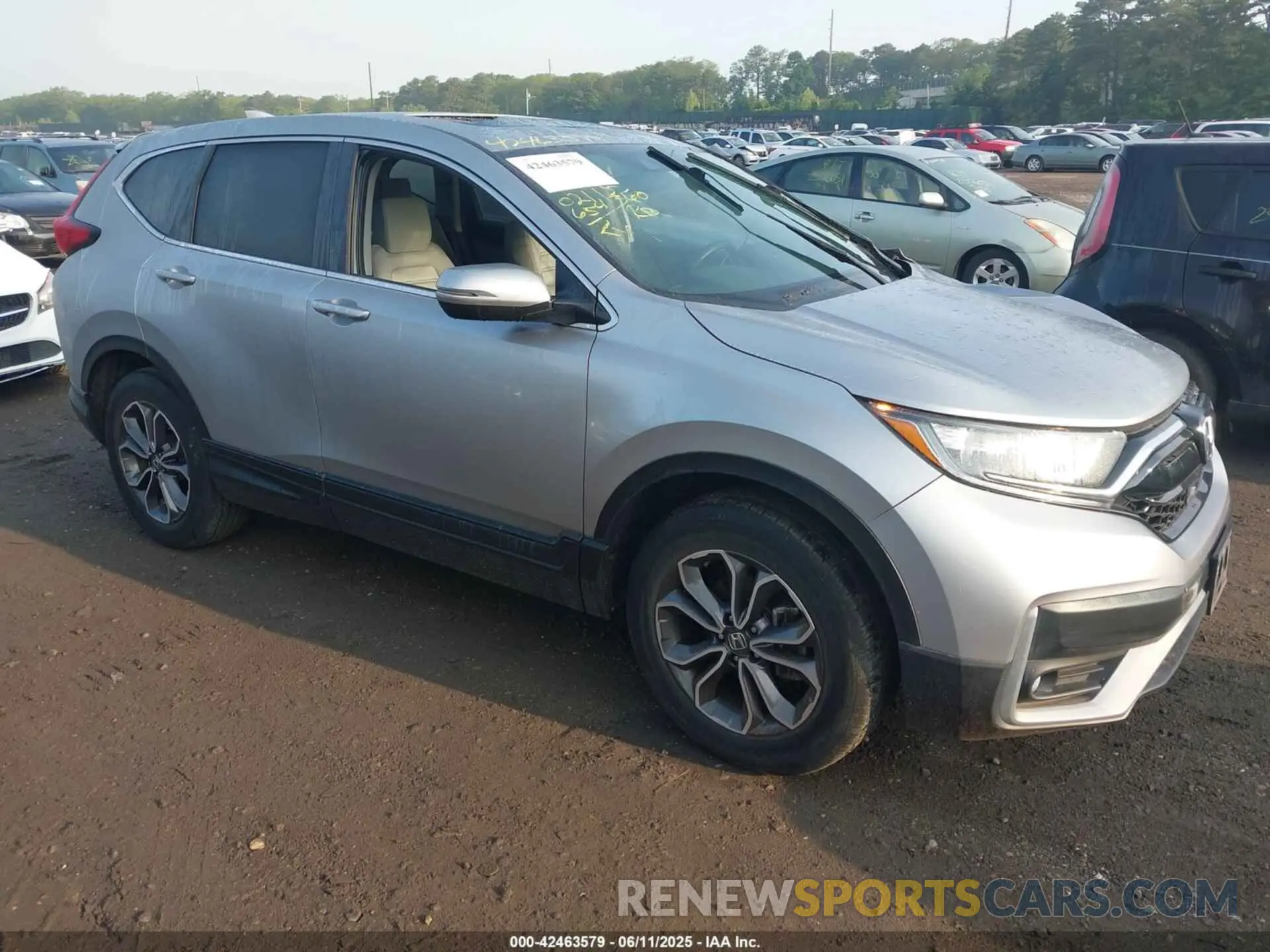1 Photograph of a damaged car 2HKRW2H52NH604998 HONDA CR-V 2022