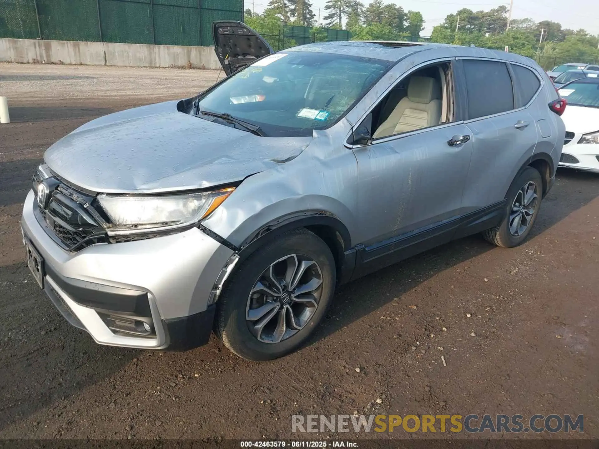 2 Photograph of a damaged car 2HKRW2H52NH604998 HONDA CR-V 2022