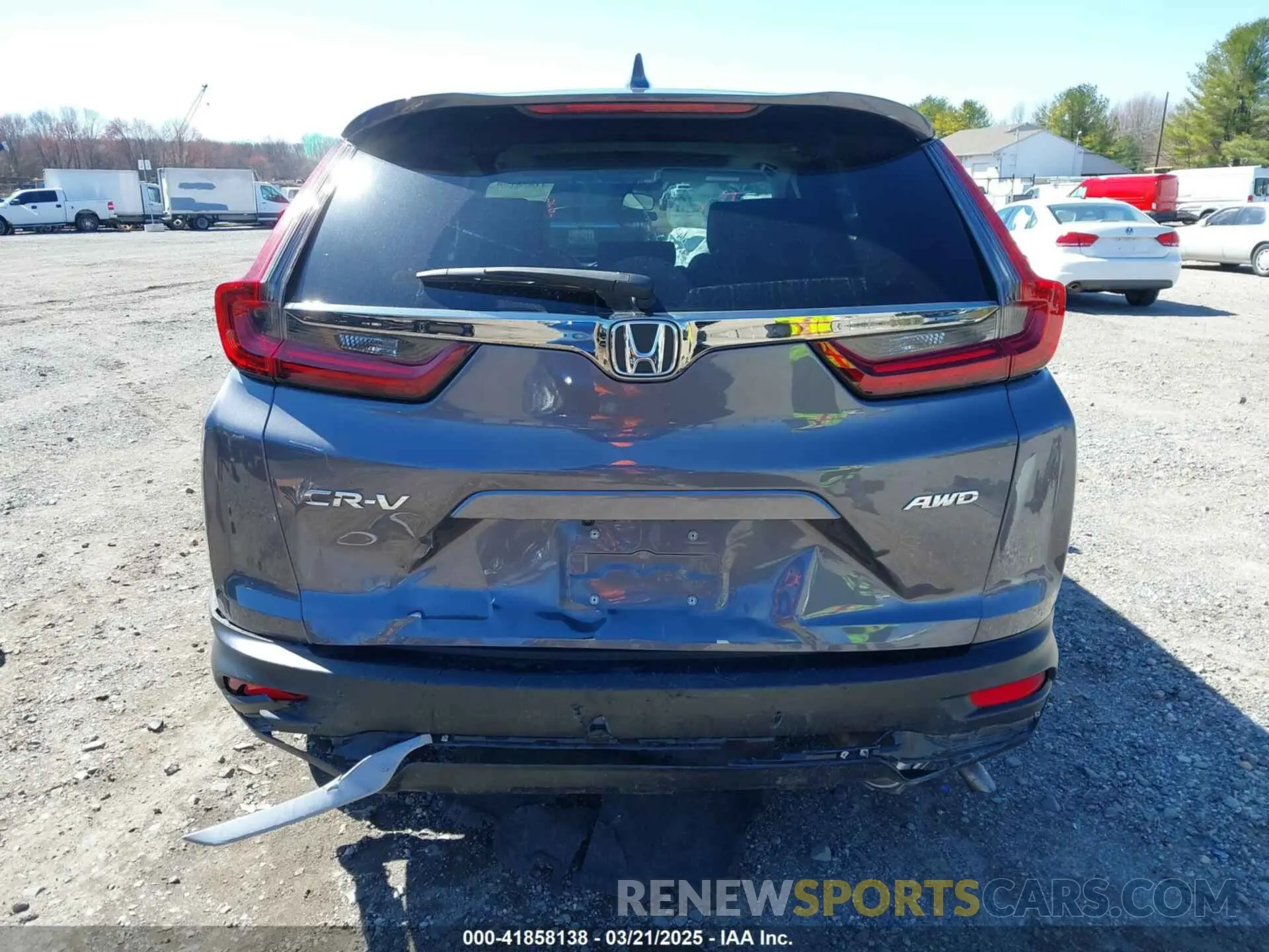 16 Photograph of a damaged car 2HKRW2H52NH611255 HONDA CR-V 2022