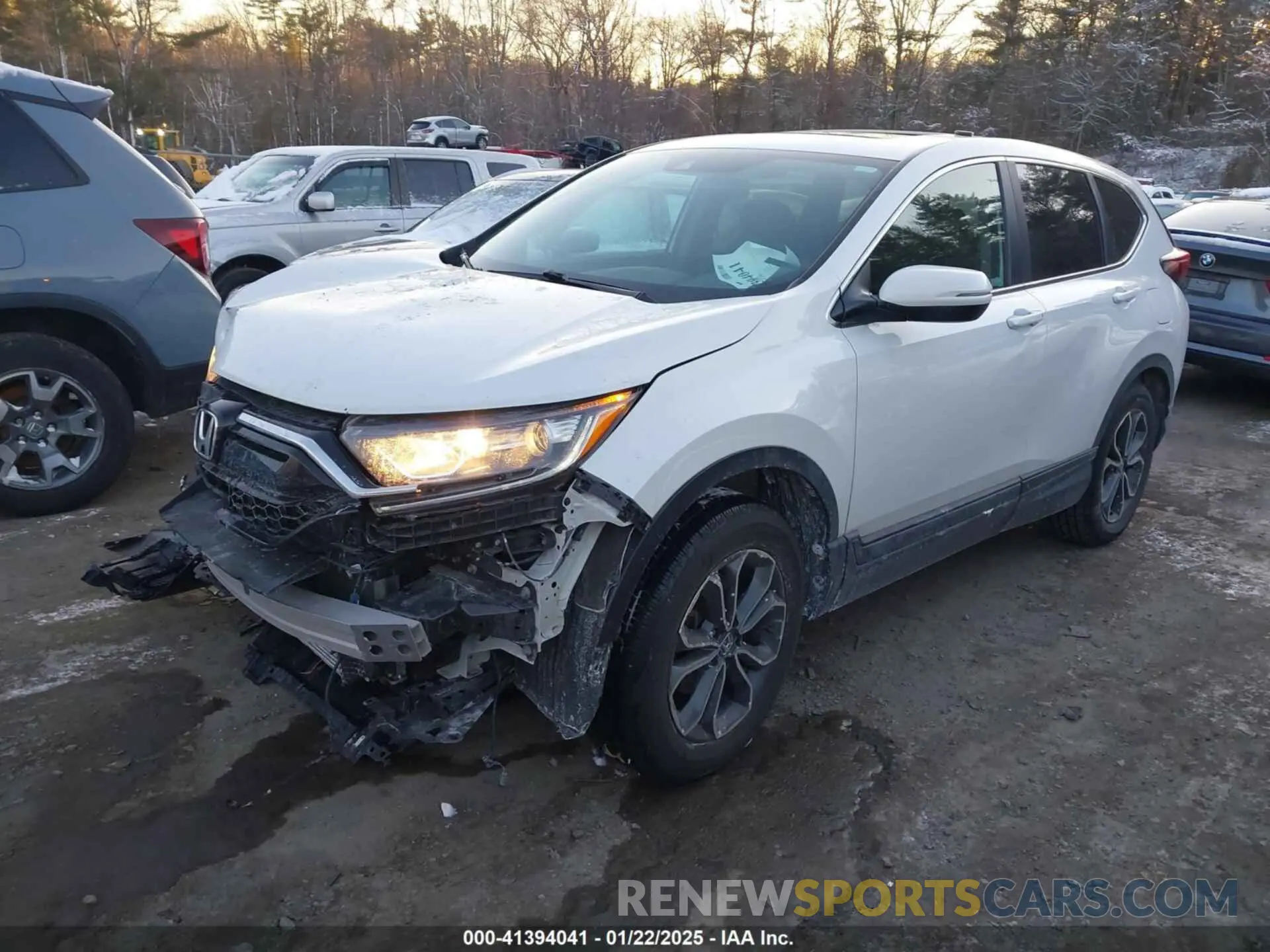2 Фотография поврежденного автомобиля 2HKRW2H53NH600653 HONDA CR-V 2022