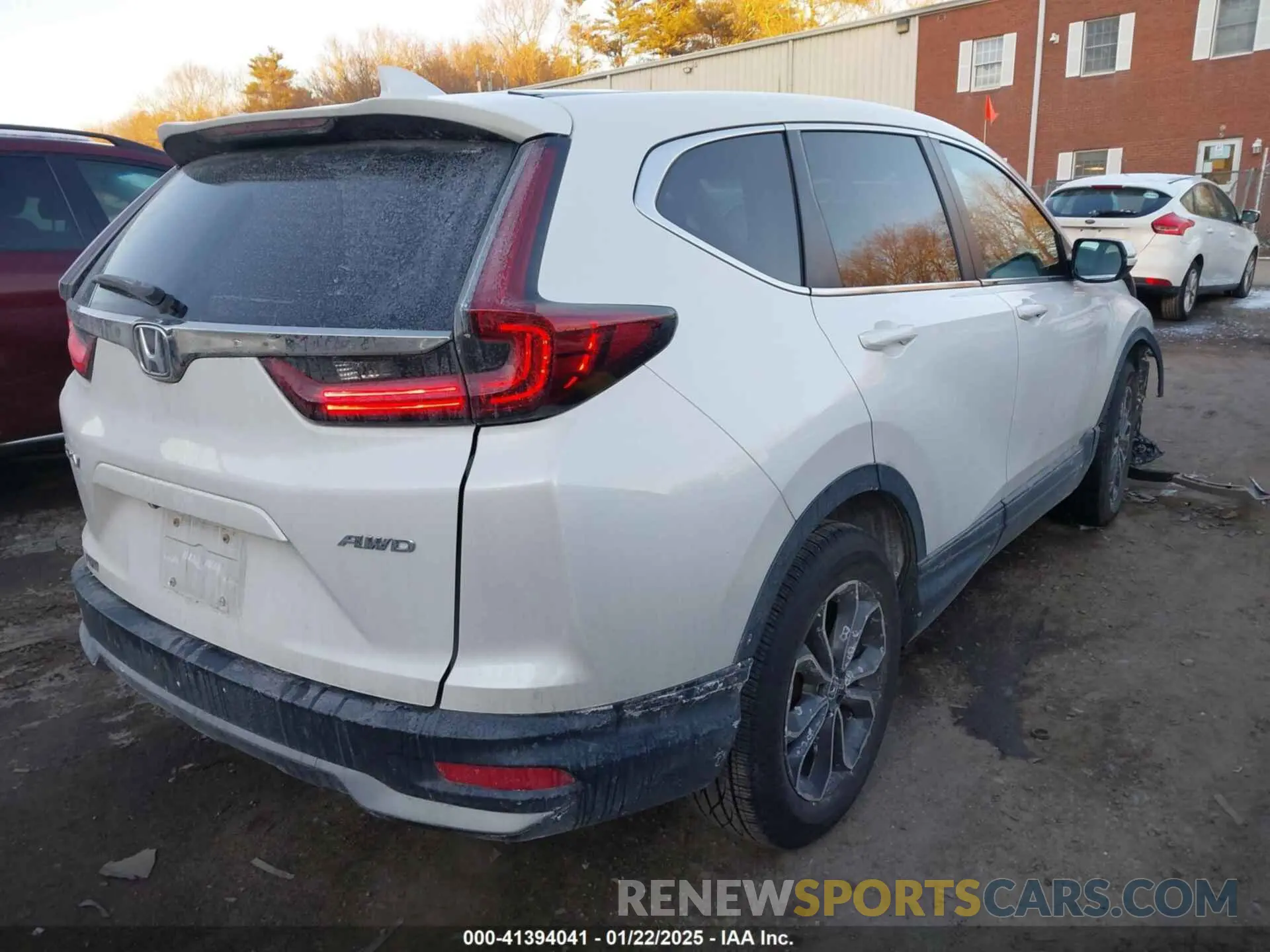 4 Фотография поврежденного автомобиля 2HKRW2H53NH600653 HONDA CR-V 2022