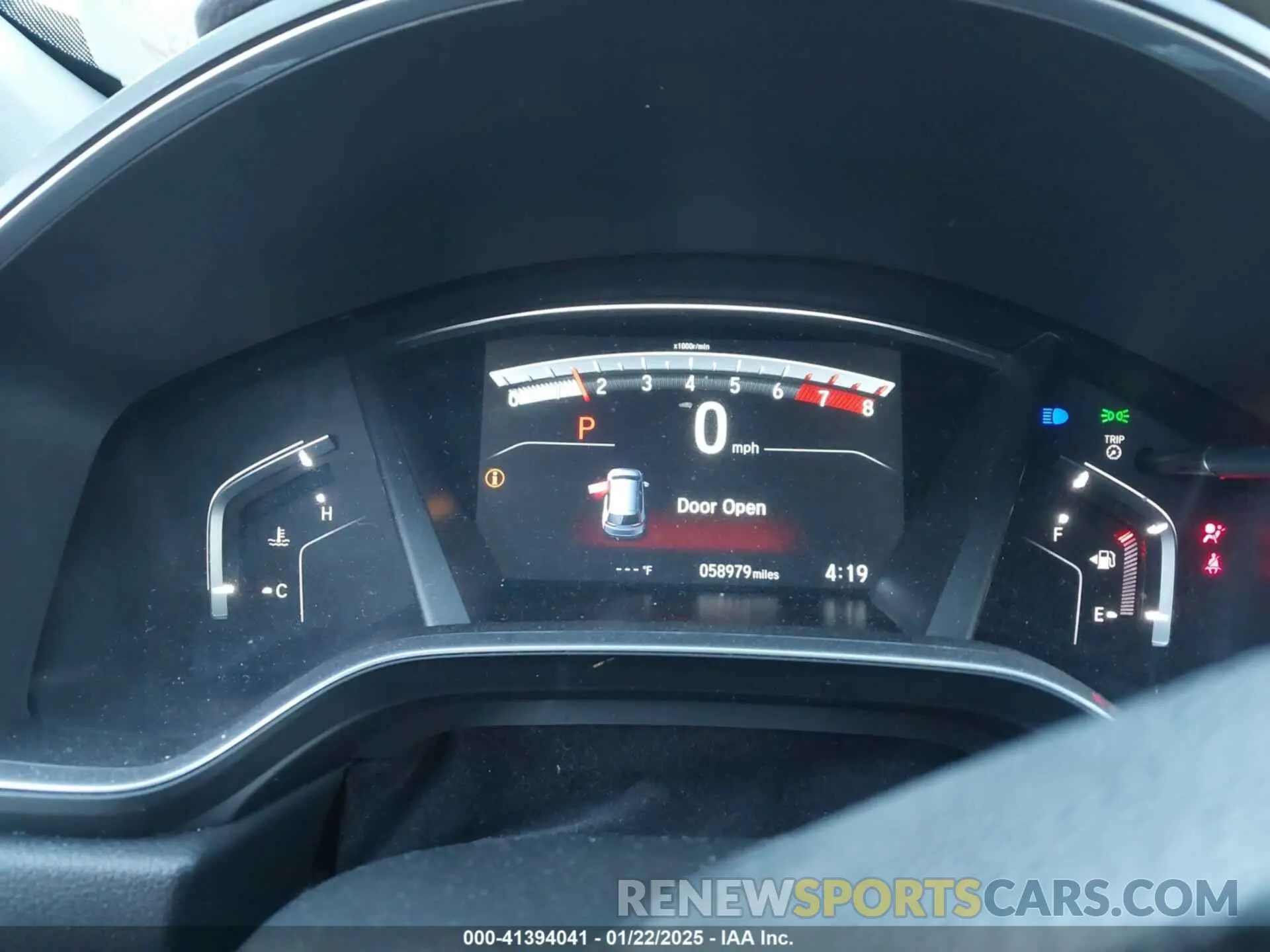 7 Фотография поврежденного автомобиля 2HKRW2H53NH600653 HONDA CR-V 2022