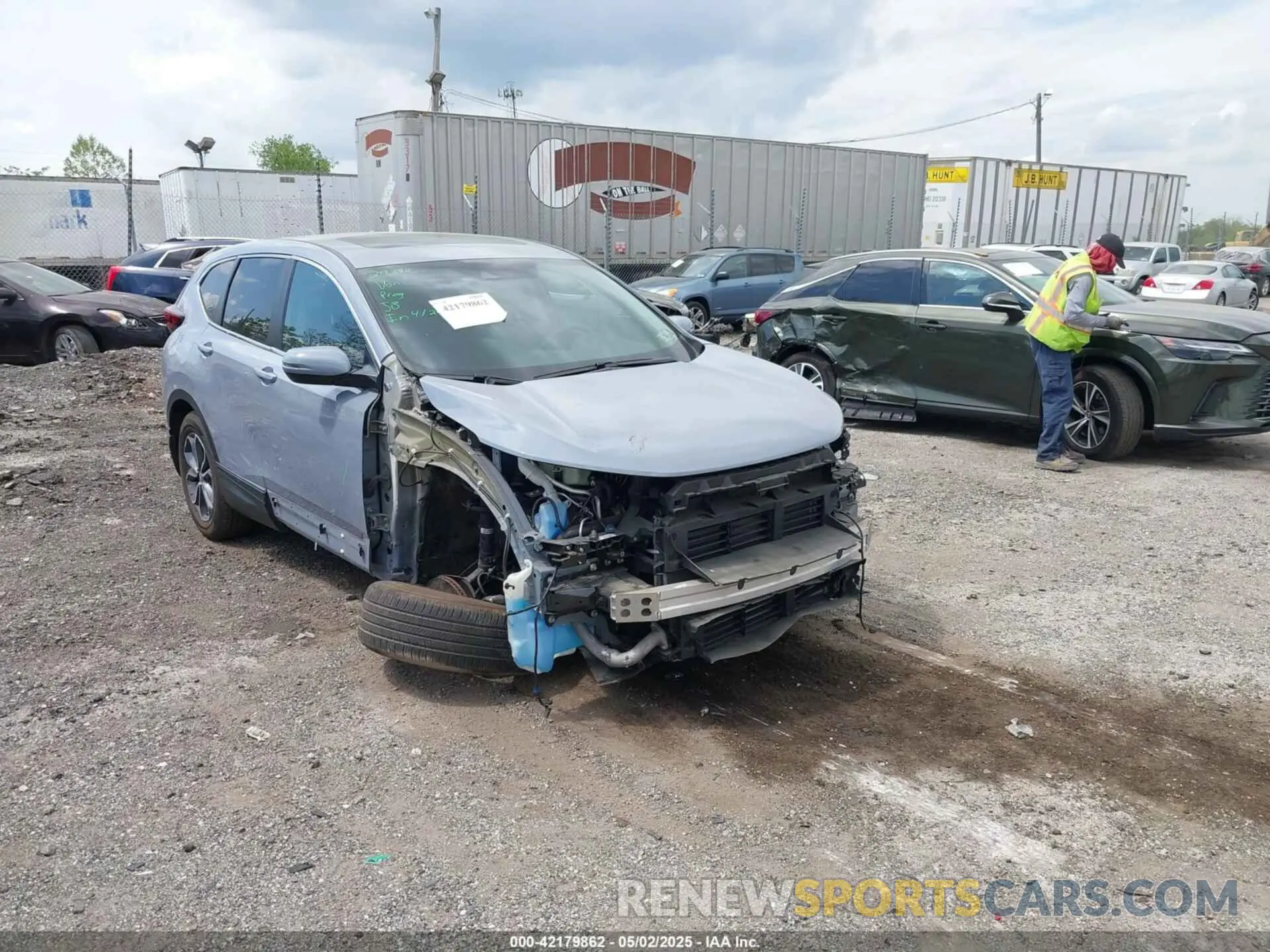 6 Photograph of a damaged car 2HKRW2H54NH602248 HONDA CR-V 2022