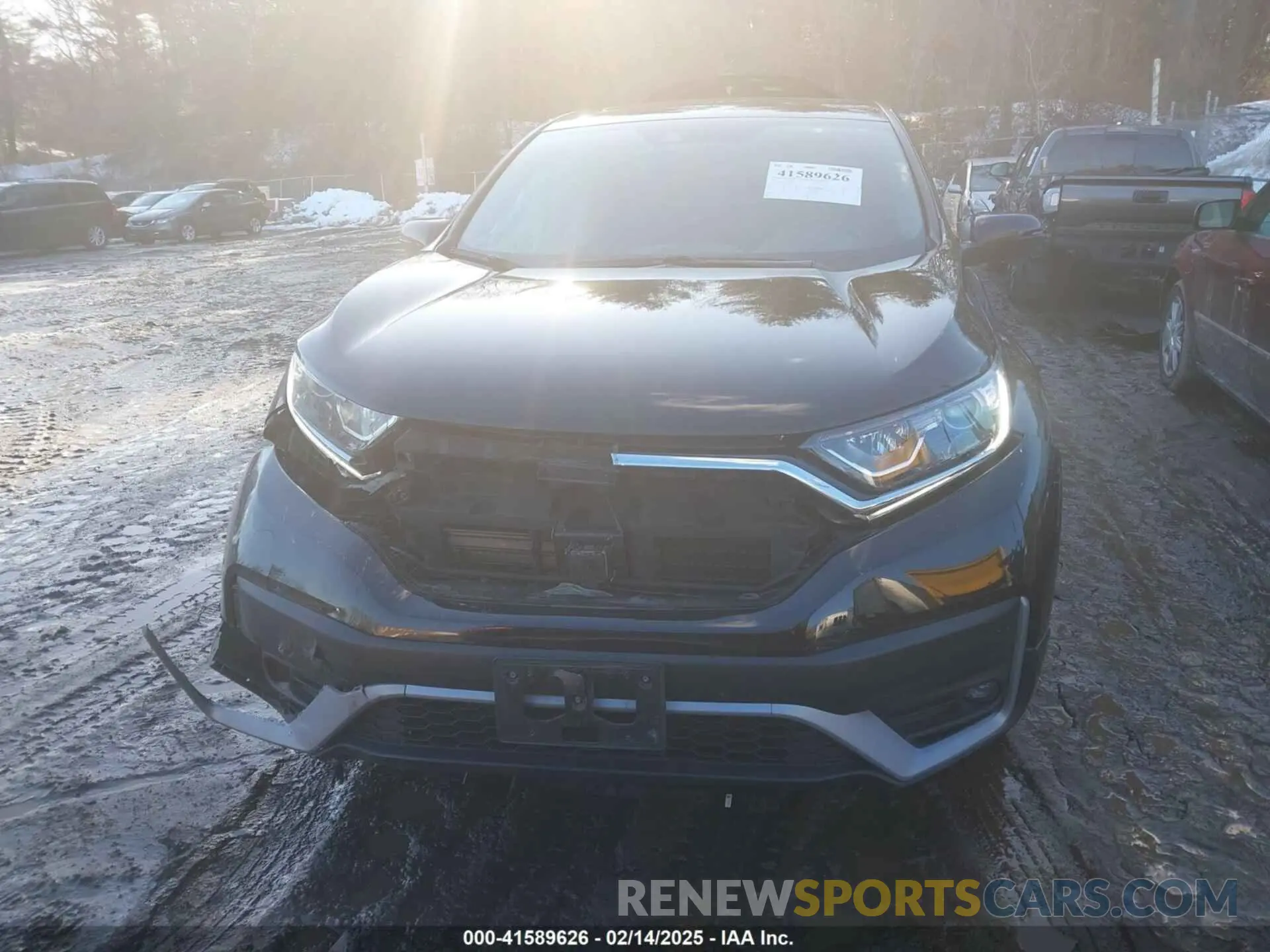 13 Photograph of a damaged car 2HKRW2H55NH606843 HONDA CR-V 2022