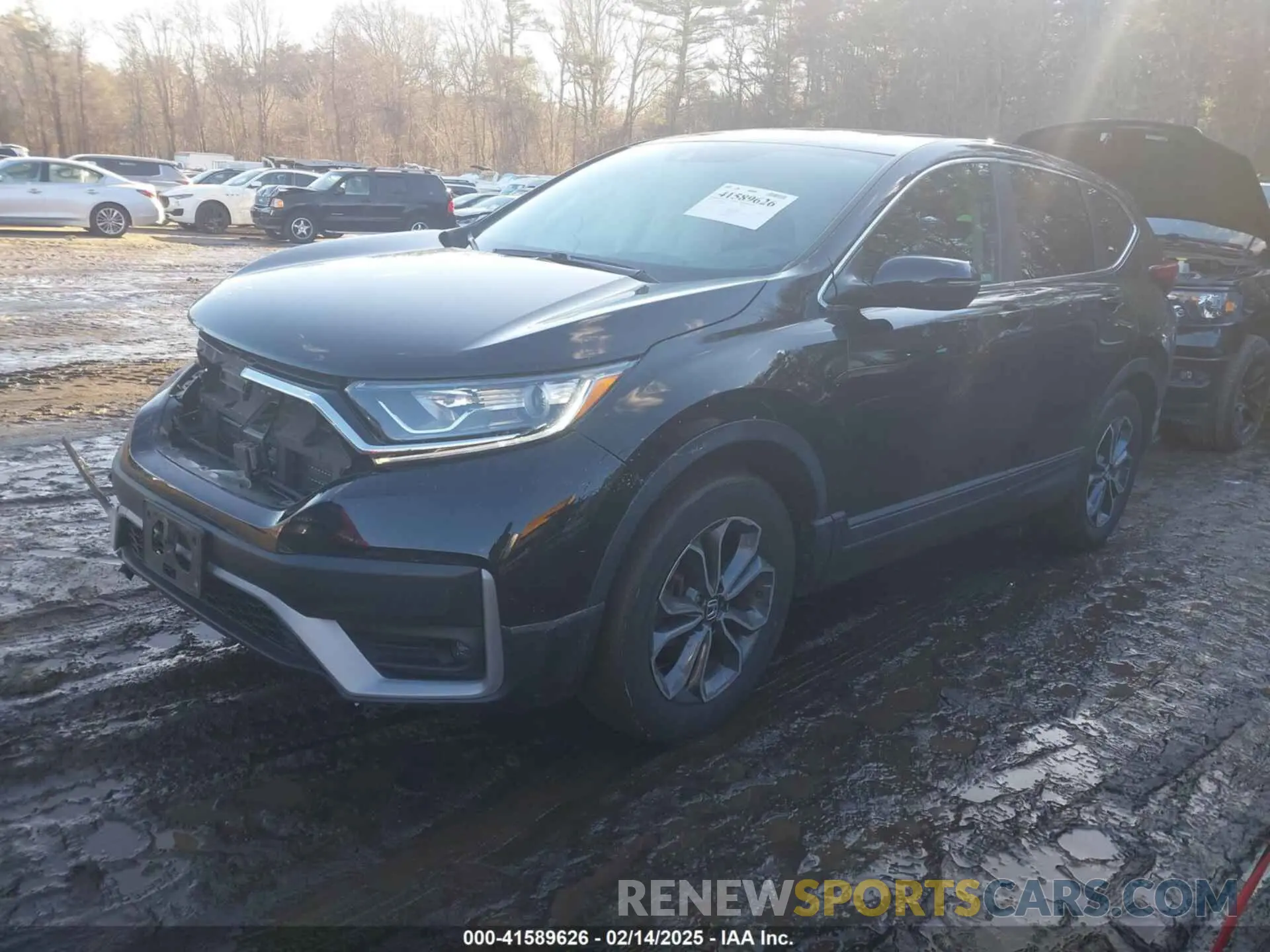 2 Photograph of a damaged car 2HKRW2H55NH606843 HONDA CR-V 2022