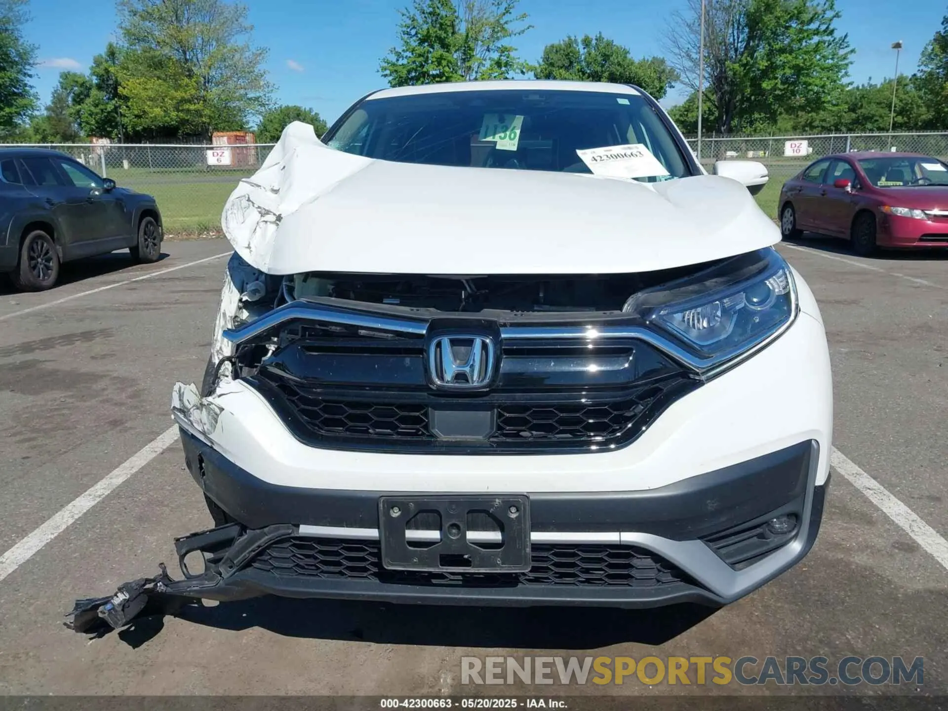 12 Photograph of a damaged car 2HKRW2H55NH671059 HONDA CR-V 2022