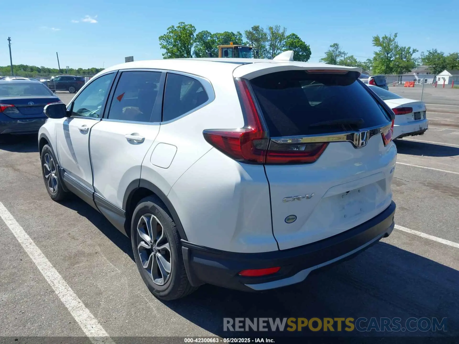 3 Photograph of a damaged car 2HKRW2H55NH671059 HONDA CR-V 2022
