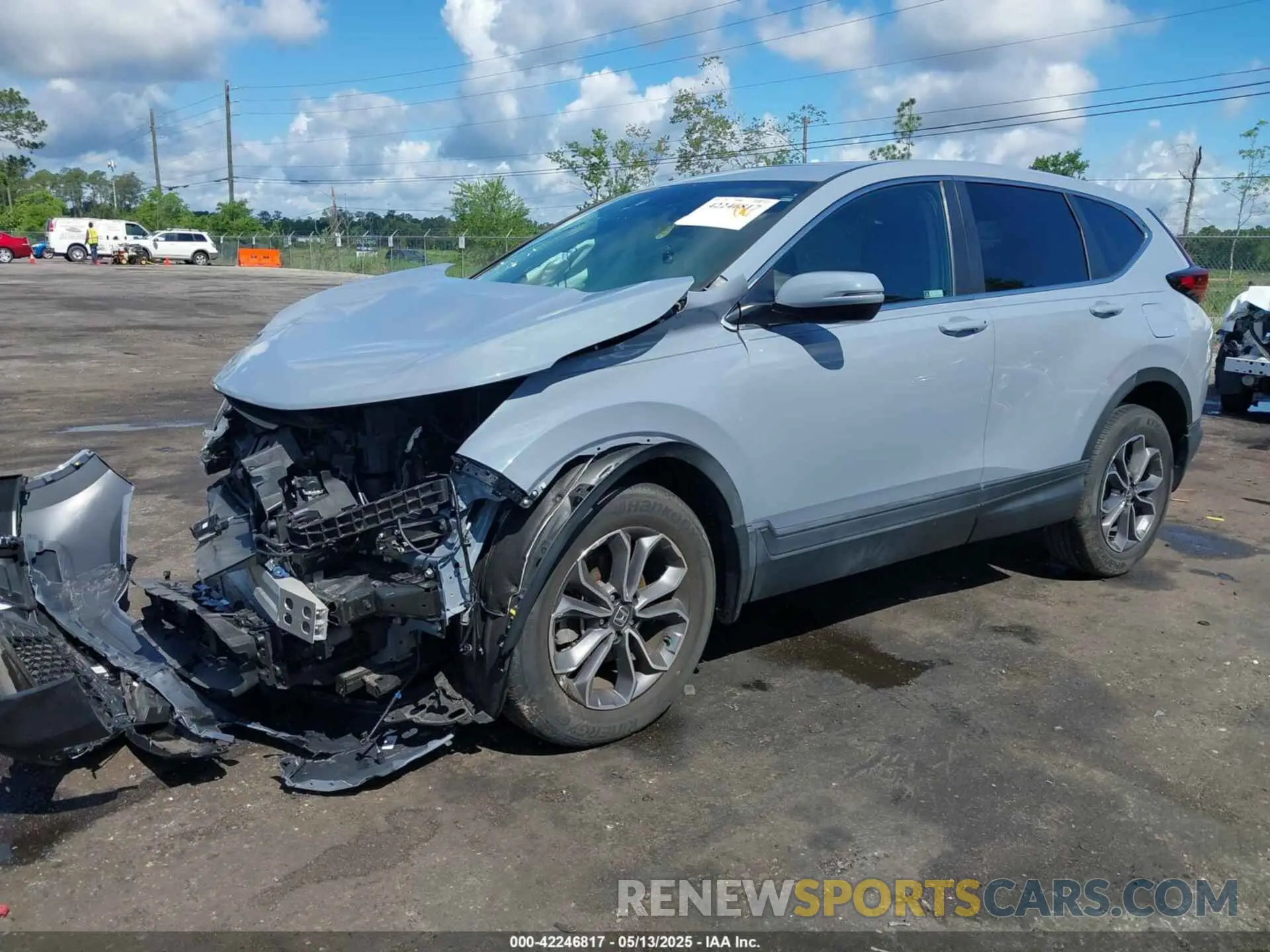 2 Фотография поврежденного автомобиля 2HKRW2H56NH625126 HONDA CR-V 2022
