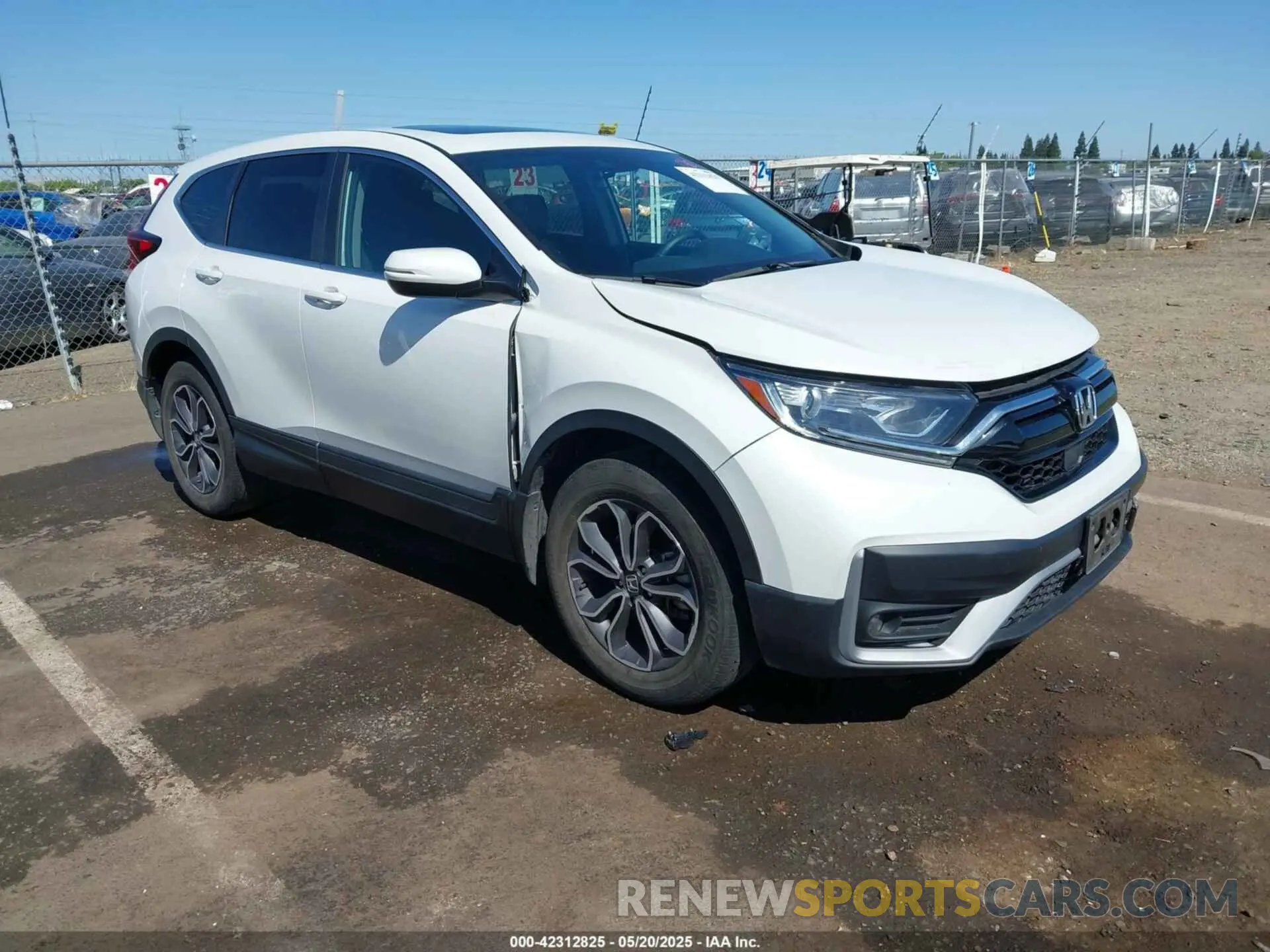 1 Photograph of a damaged car 2HKRW2H56NH664881 HONDA CR-V 2022