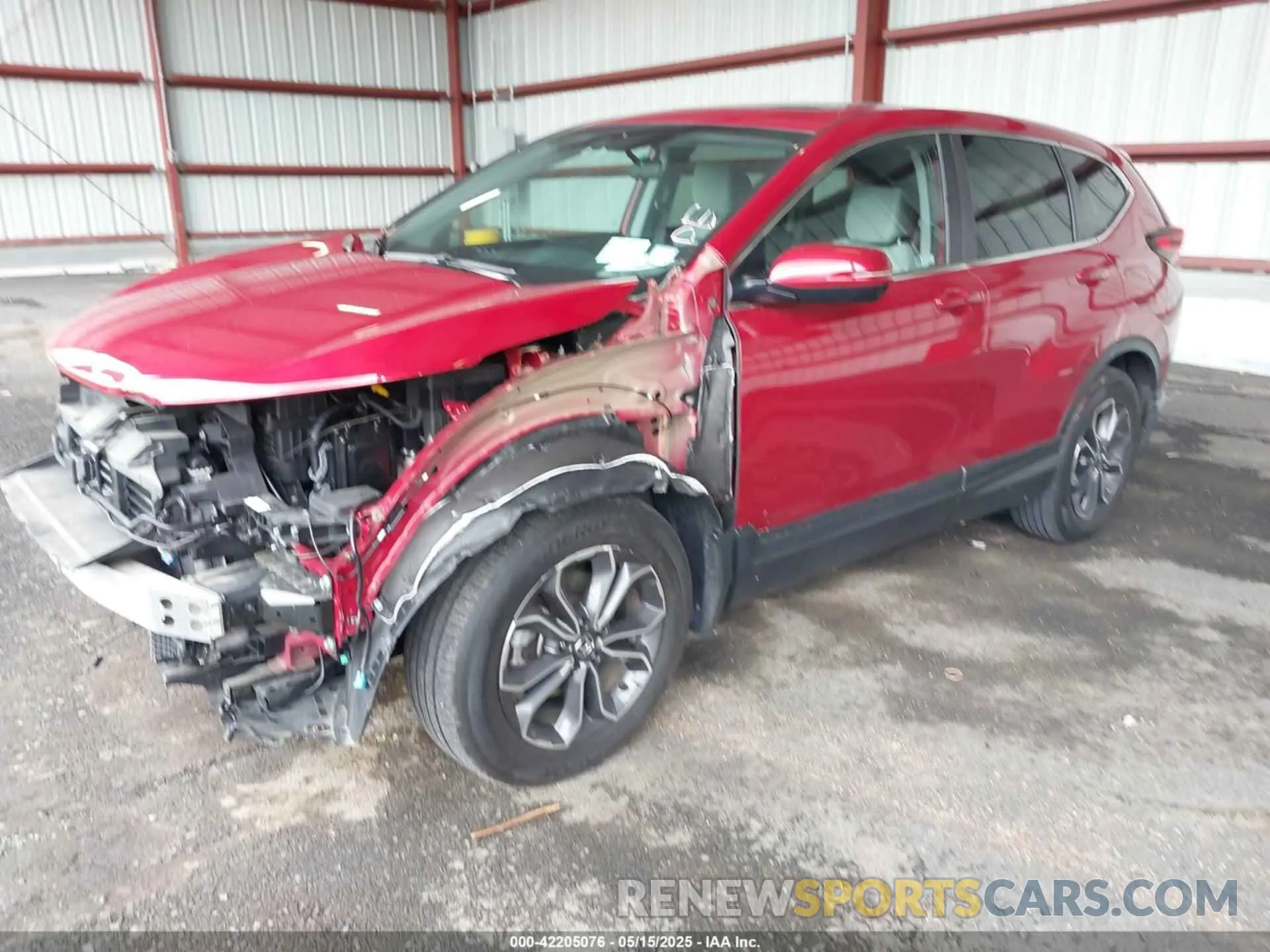 2 Фотография поврежденного автомобиля 2HKRW2H59NH623337 HONDA CR-V 2022