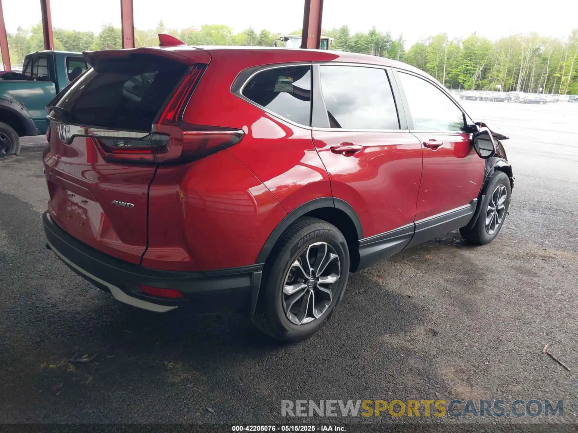 4 Фотография поврежденного автомобиля 2HKRW2H59NH623337 HONDA CR-V 2022