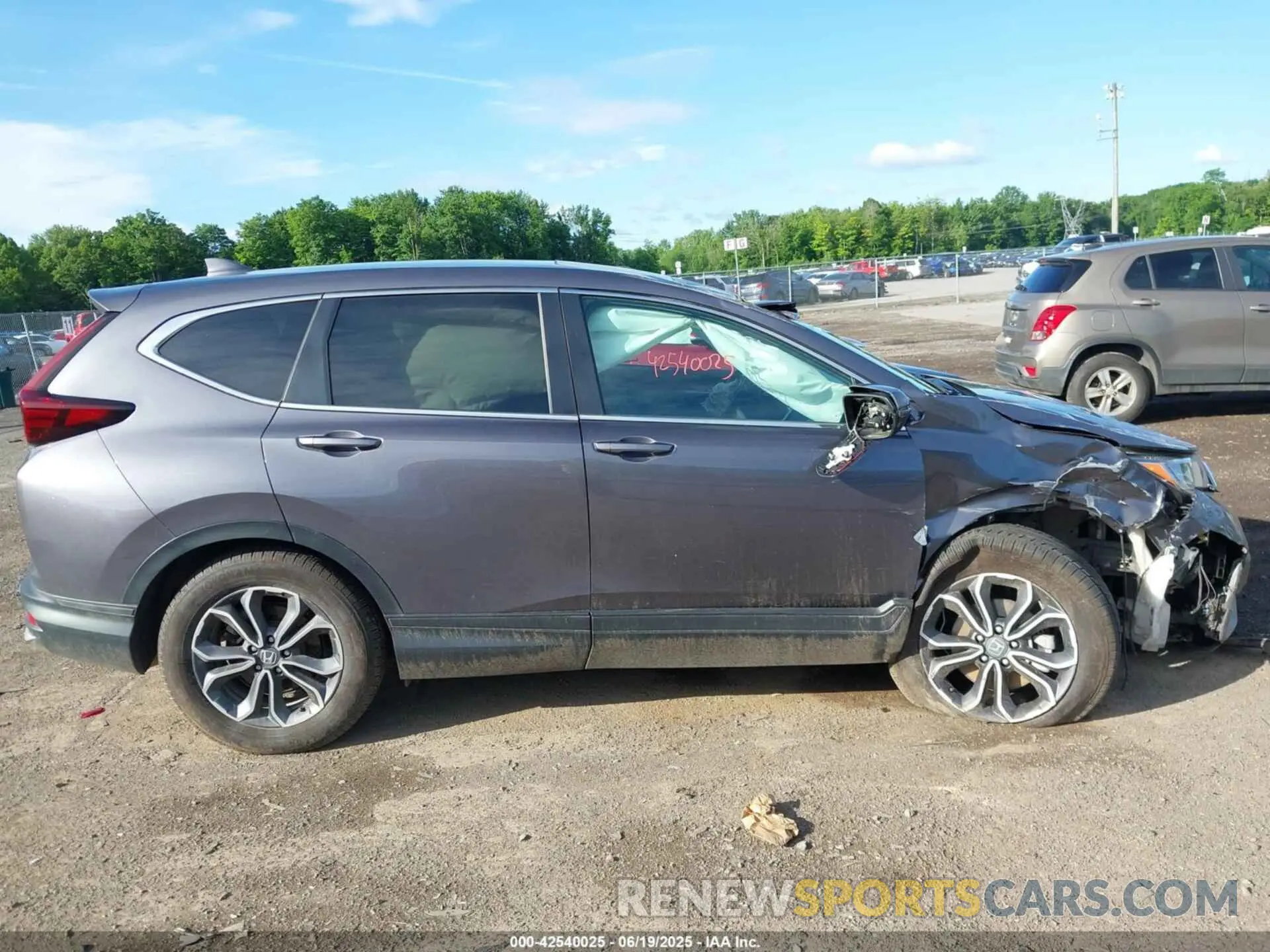 13 Photograph of a damaged car 2HKRW2H5XNH628708 HONDA CR-V 2022