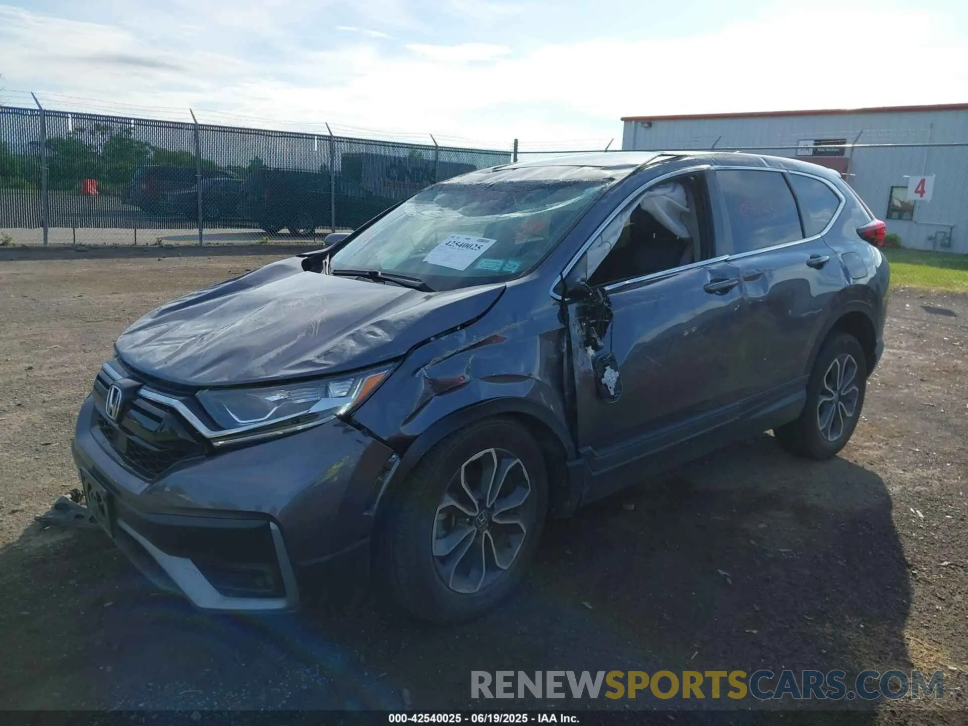 2 Photograph of a damaged car 2HKRW2H5XNH628708 HONDA CR-V 2022