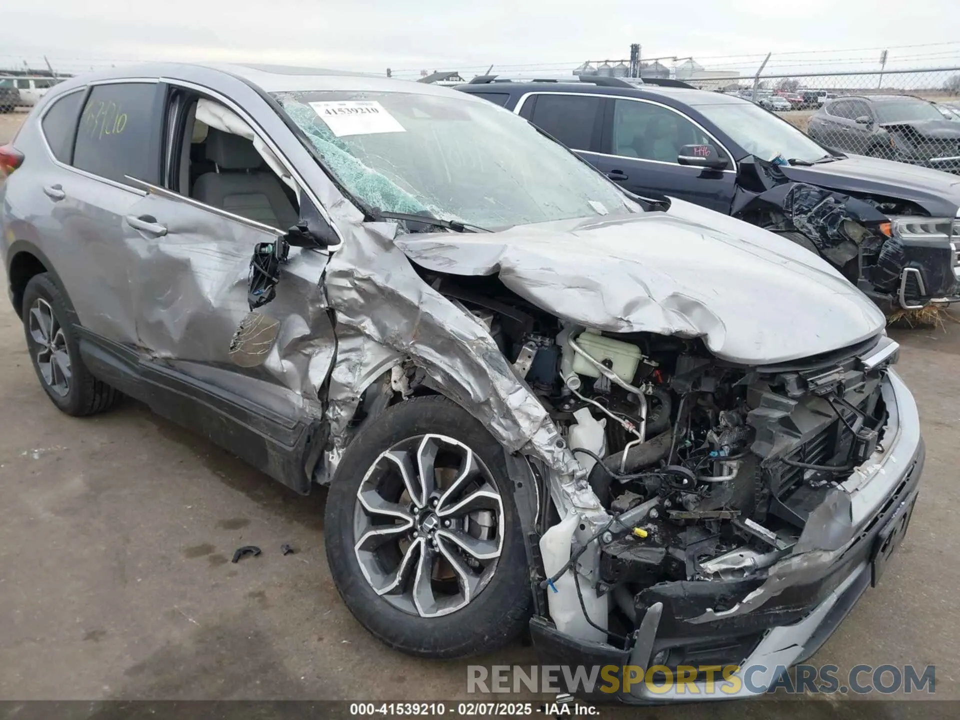 6 Фотография поврежденного автомобиля 2HKRW2H5XNH659408 HONDA CR-V 2022
