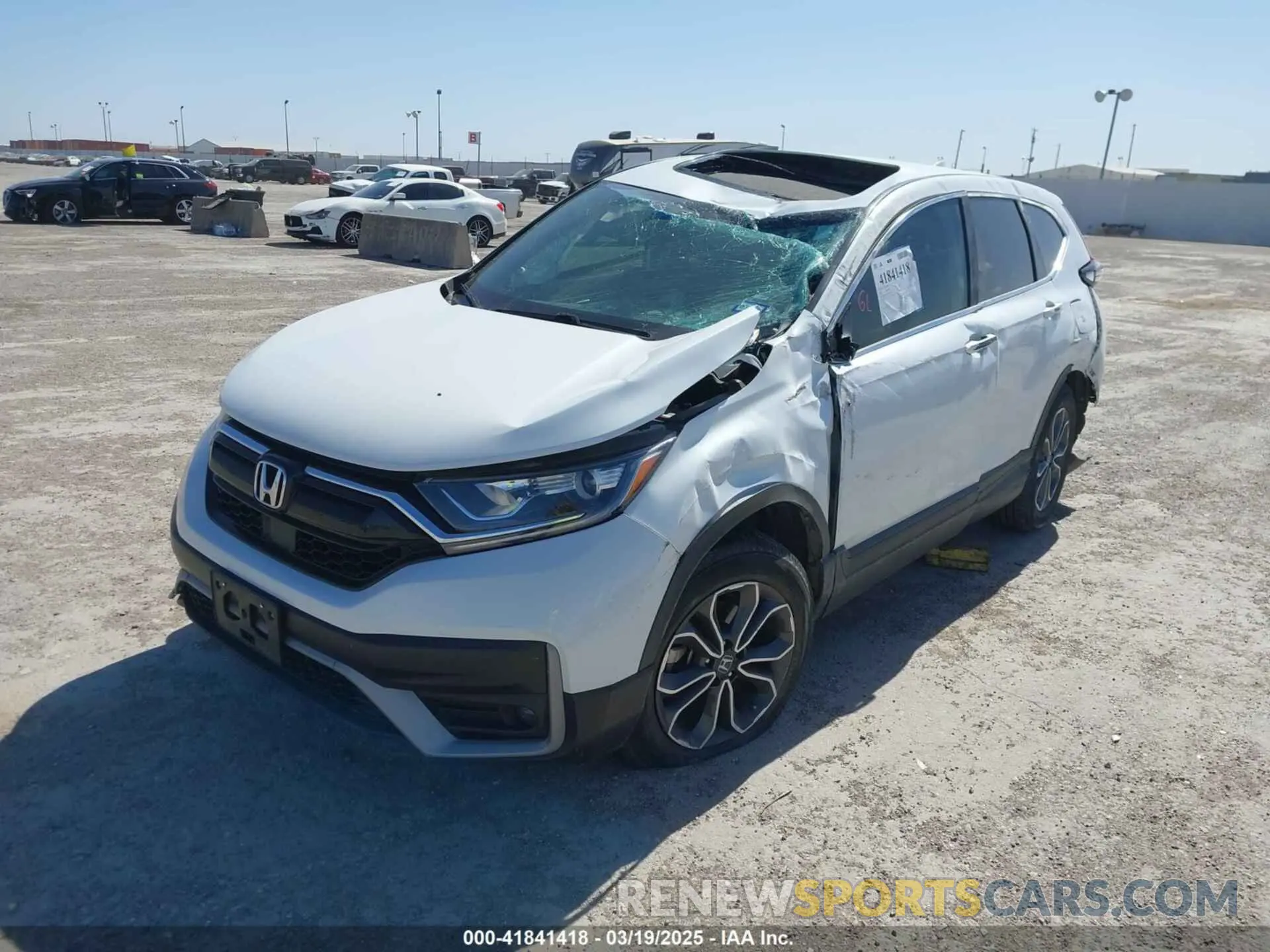6 Photograph of a damaged car 2HKRW2H83NH642752 HONDA CR-V 2022