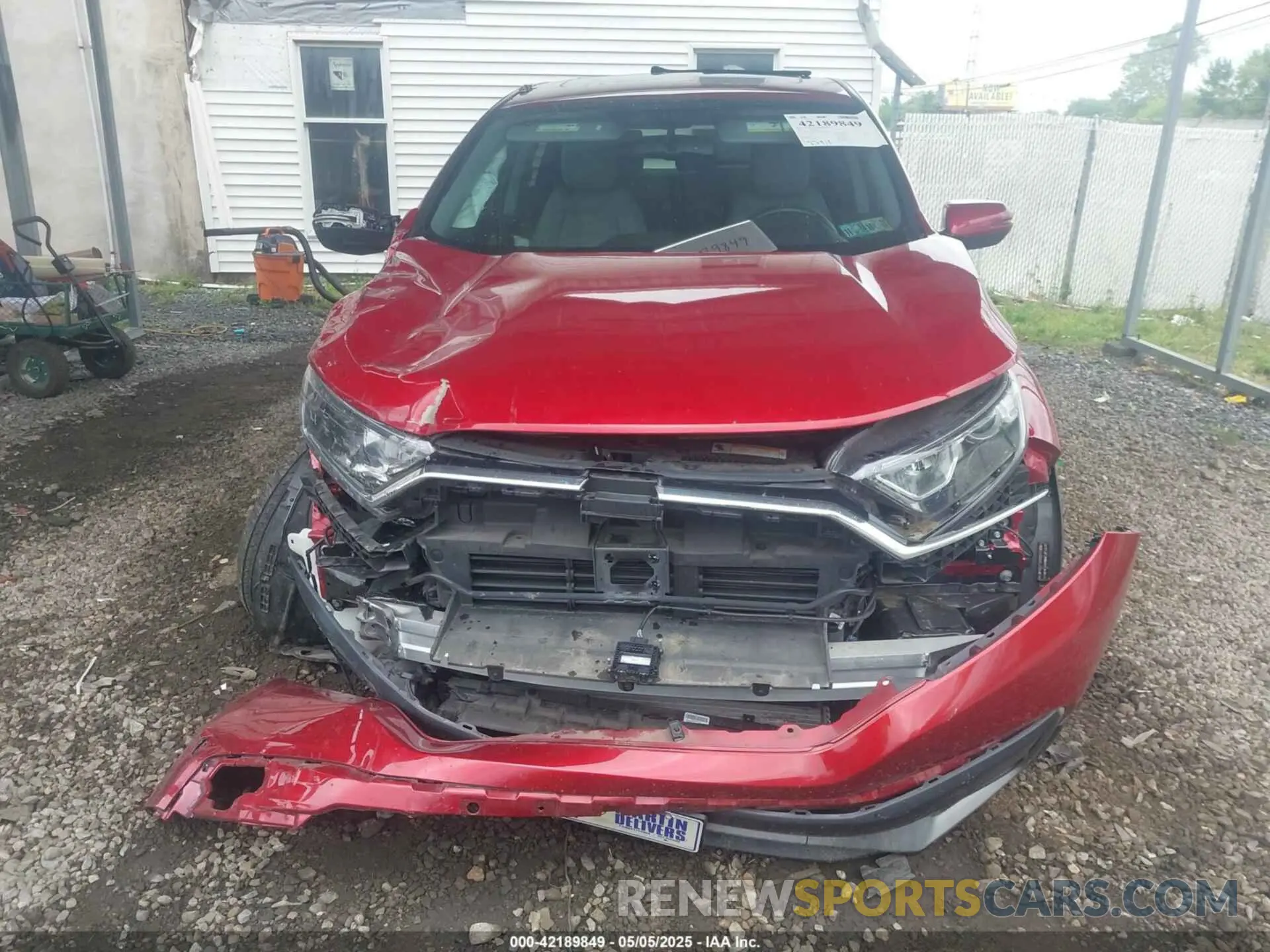 13 Фотография поврежденного автомобиля 2HKRW2H87NH627218 HONDA CR-V 2022