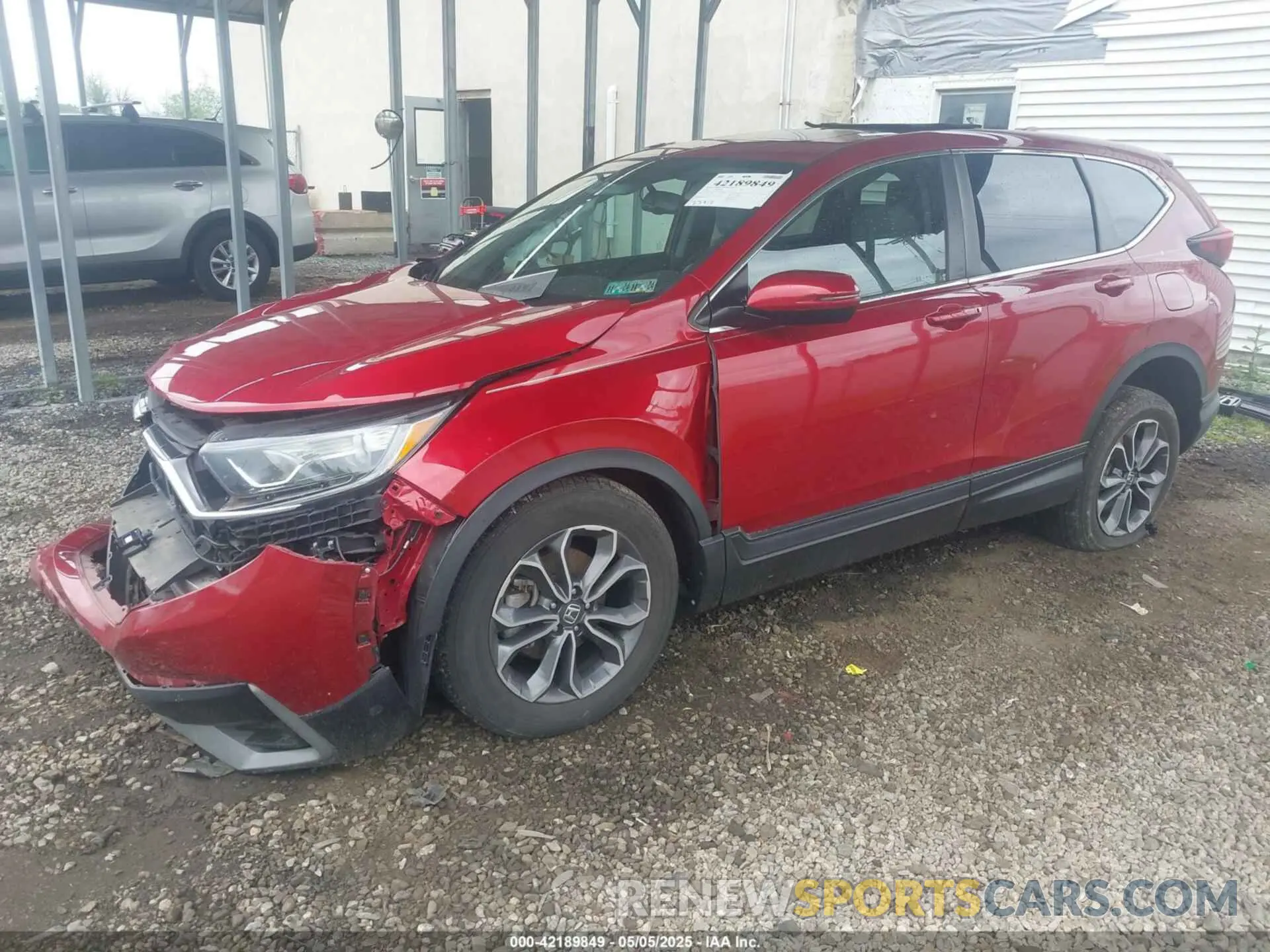 2 Фотография поврежденного автомобиля 2HKRW2H87NH627218 HONDA CR-V 2022