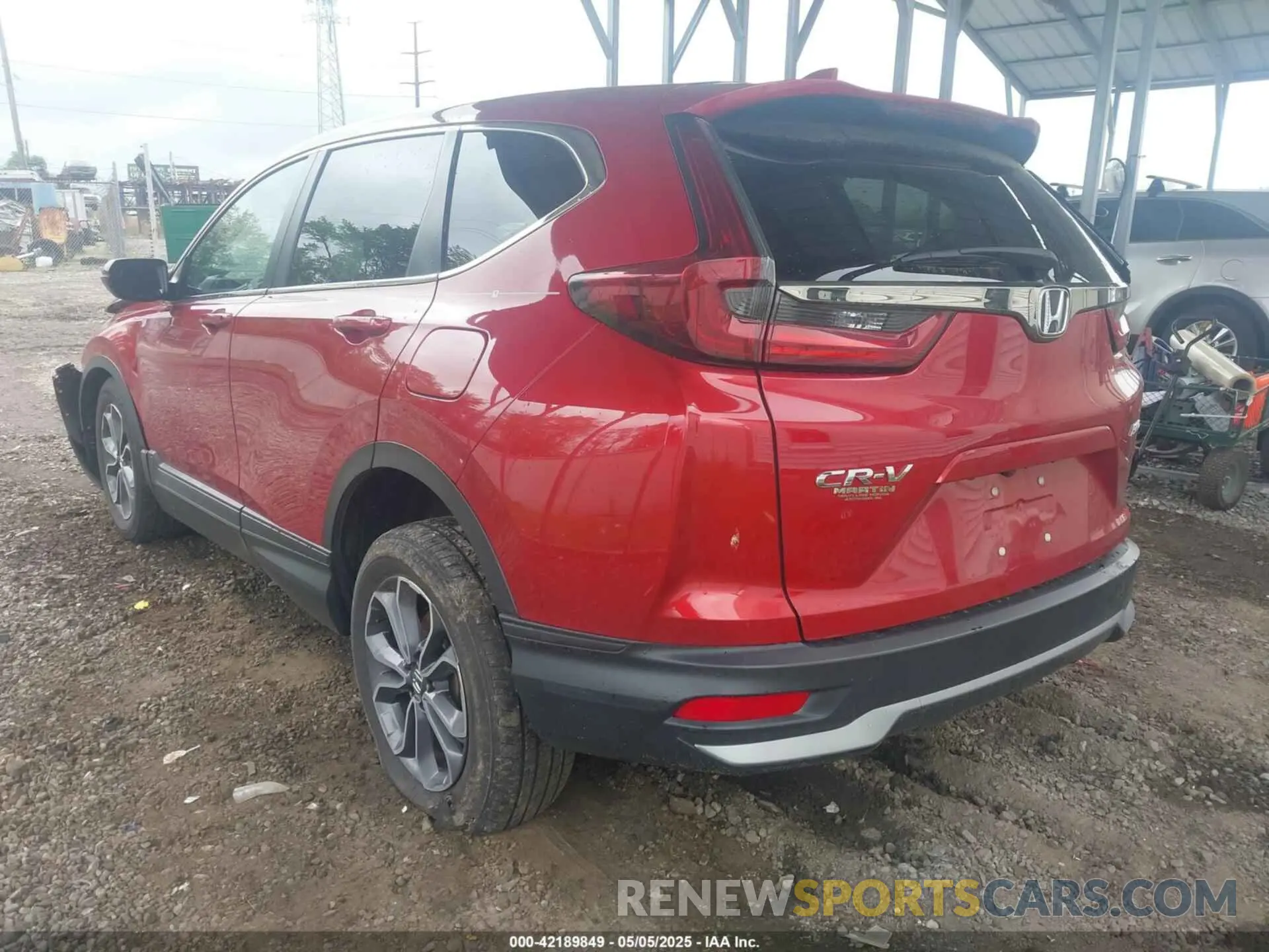 3 Фотография поврежденного автомобиля 2HKRW2H87NH627218 HONDA CR-V 2022