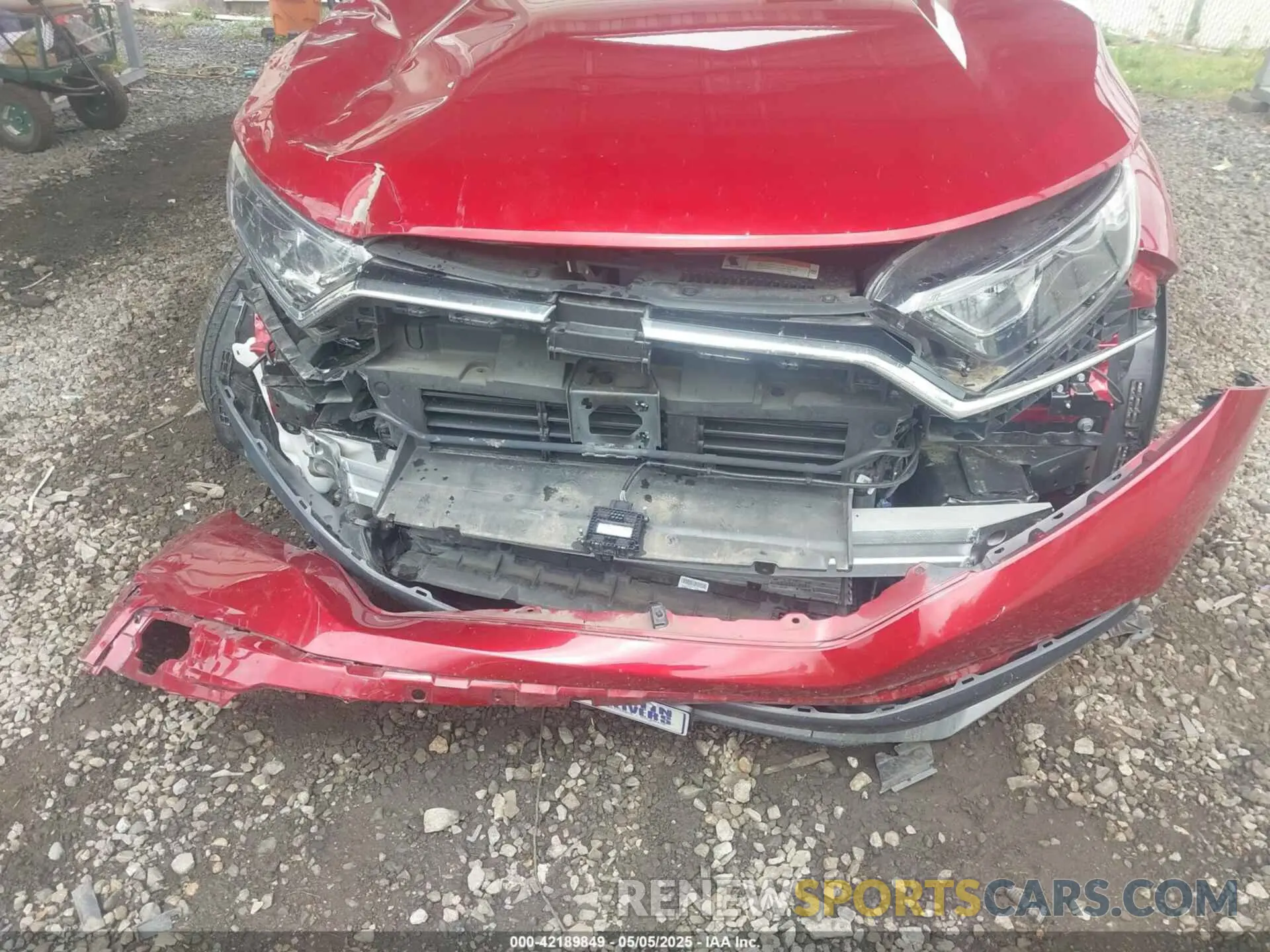 6 Фотография поврежденного автомобиля 2HKRW2H87NH627218 HONDA CR-V 2022
