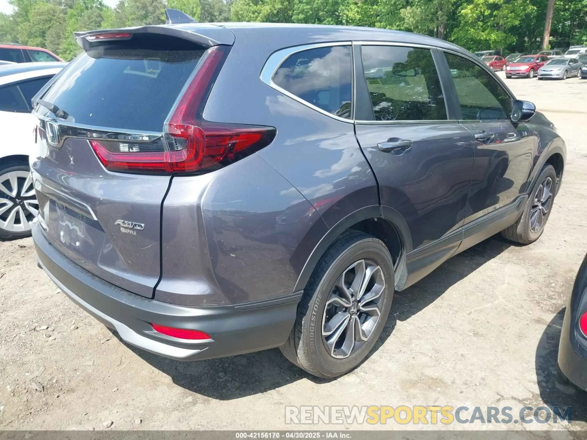 4 Photograph of a damaged car 2HKRW2H87NH631057 HONDA CR-V 2022