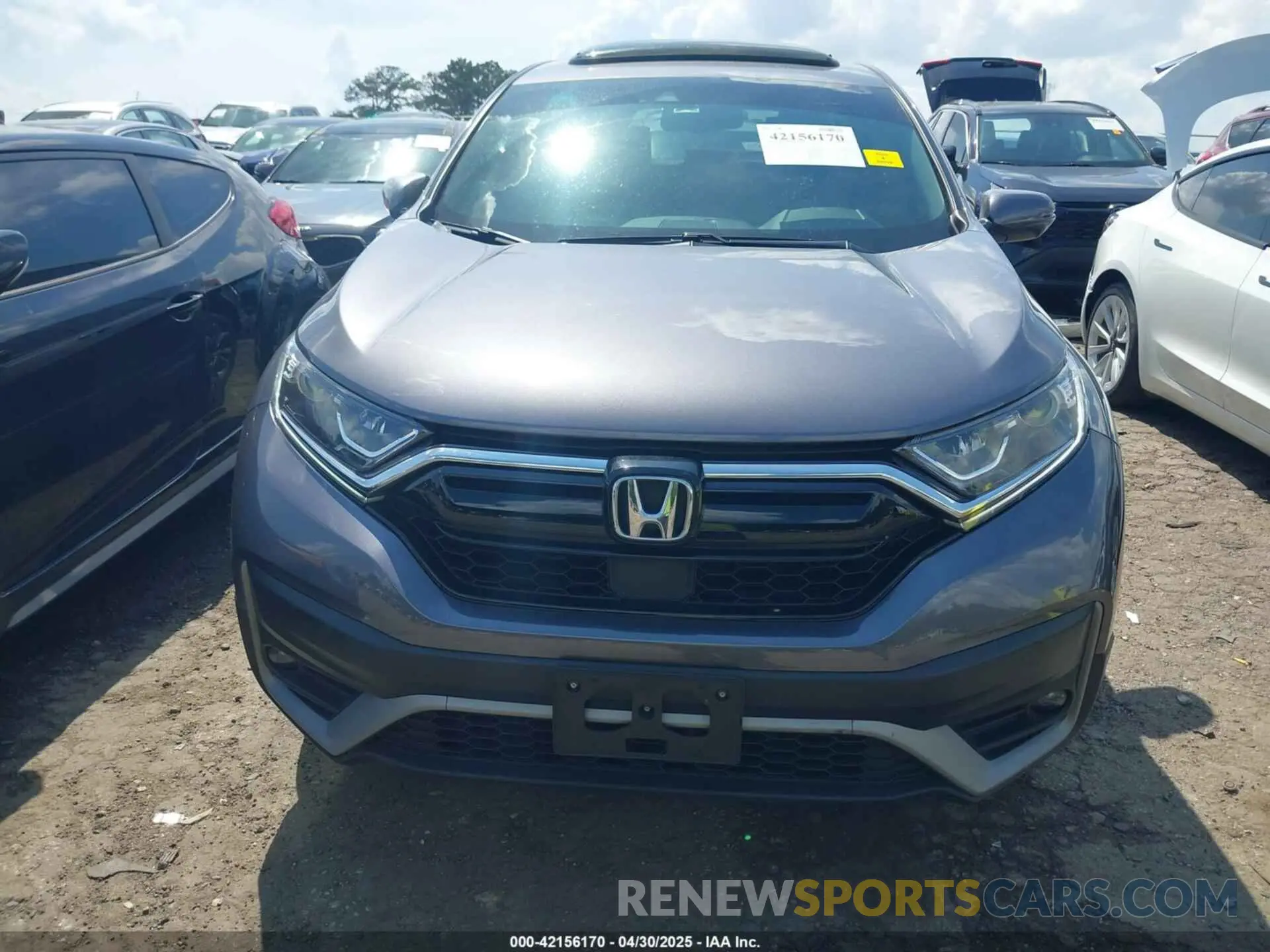 6 Photograph of a damaged car 2HKRW2H87NH631057 HONDA CR-V 2022