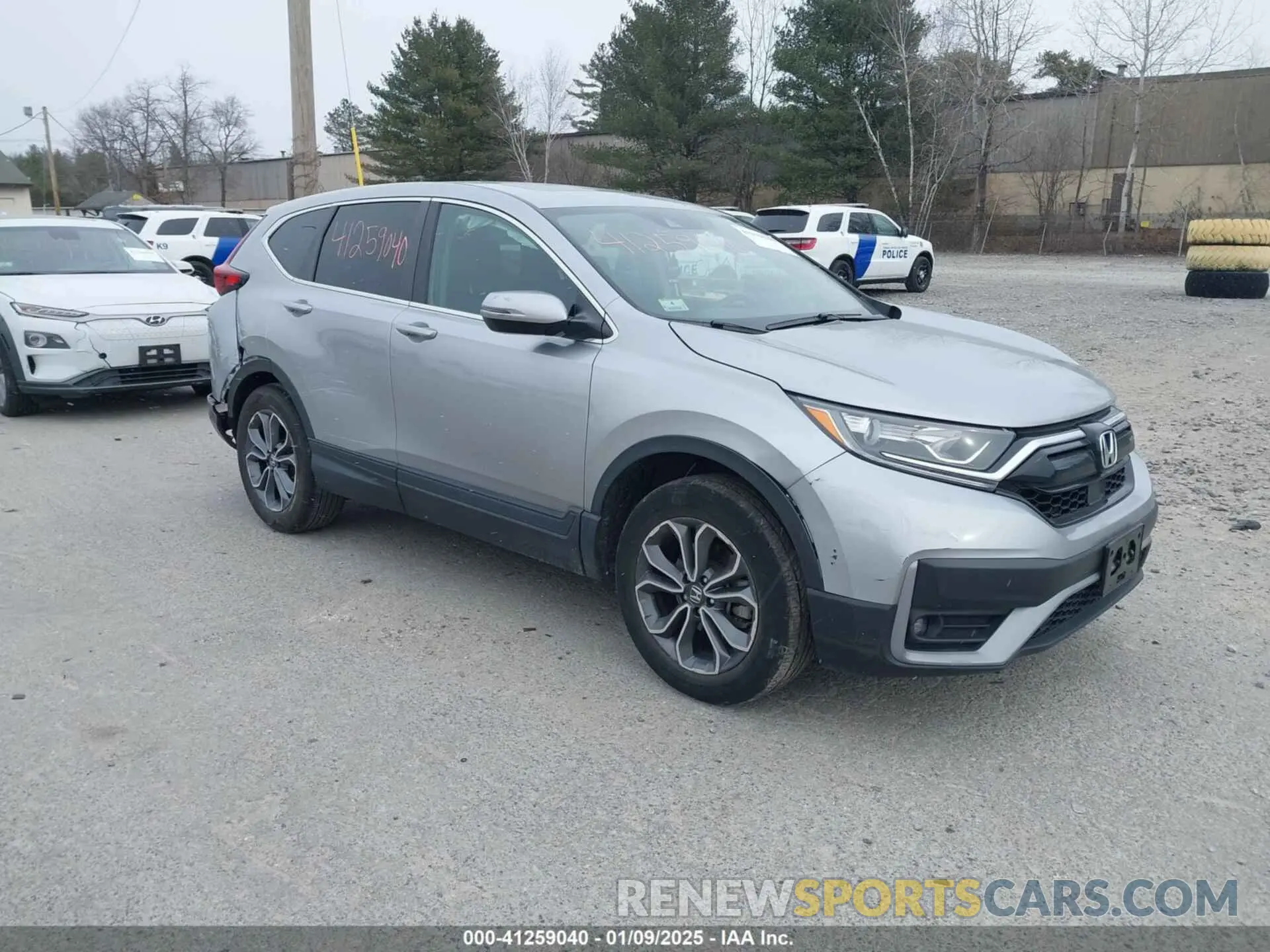 1 Photograph of a damaged car 2HKRW2H8XNH637712 HONDA CR-V 2022