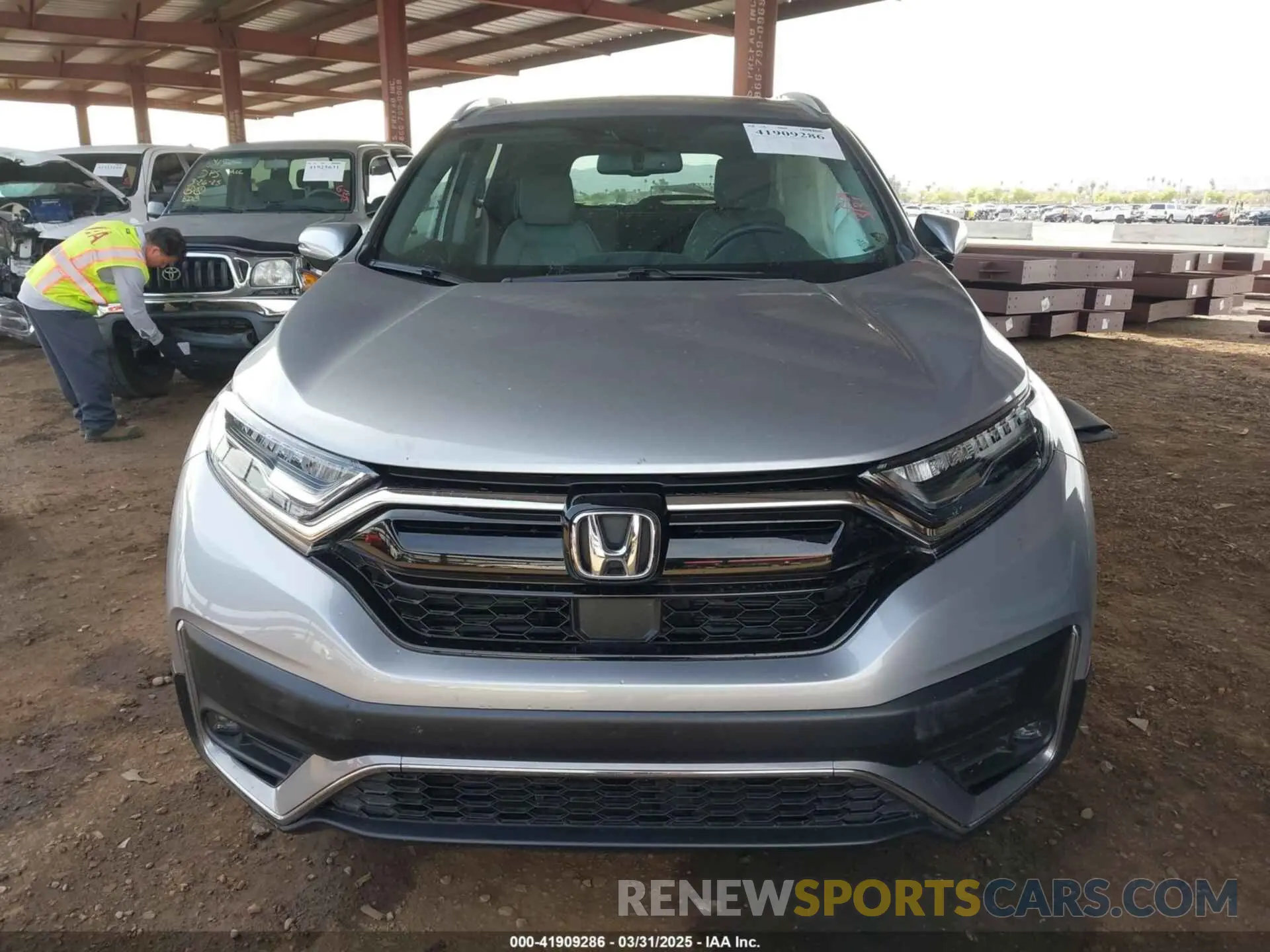 11 Фотография поврежденного автомобиля 2HKRW2H90NH639932 HONDA CR-V 2022