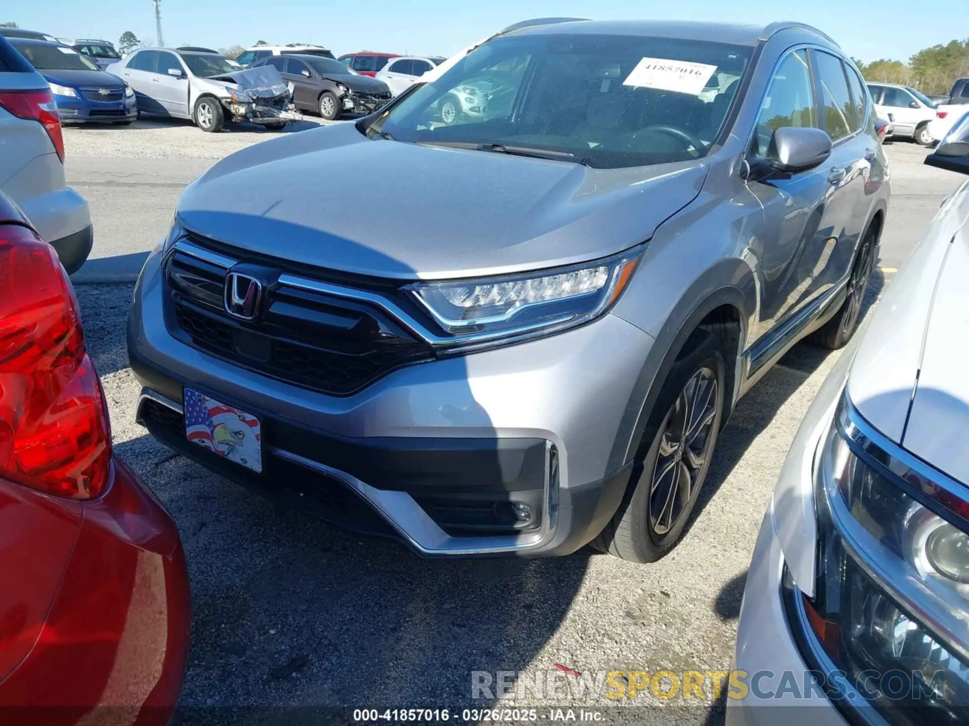 2 Фотография поврежденного автомобиля 2HKRW2H90NH639946 HONDA CR-V 2022