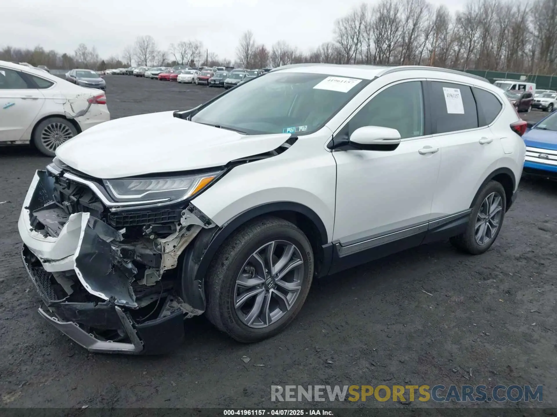2 Фотография поврежденного автомобиля 2HKRW2H90NH666001 HONDA CR-V 2022