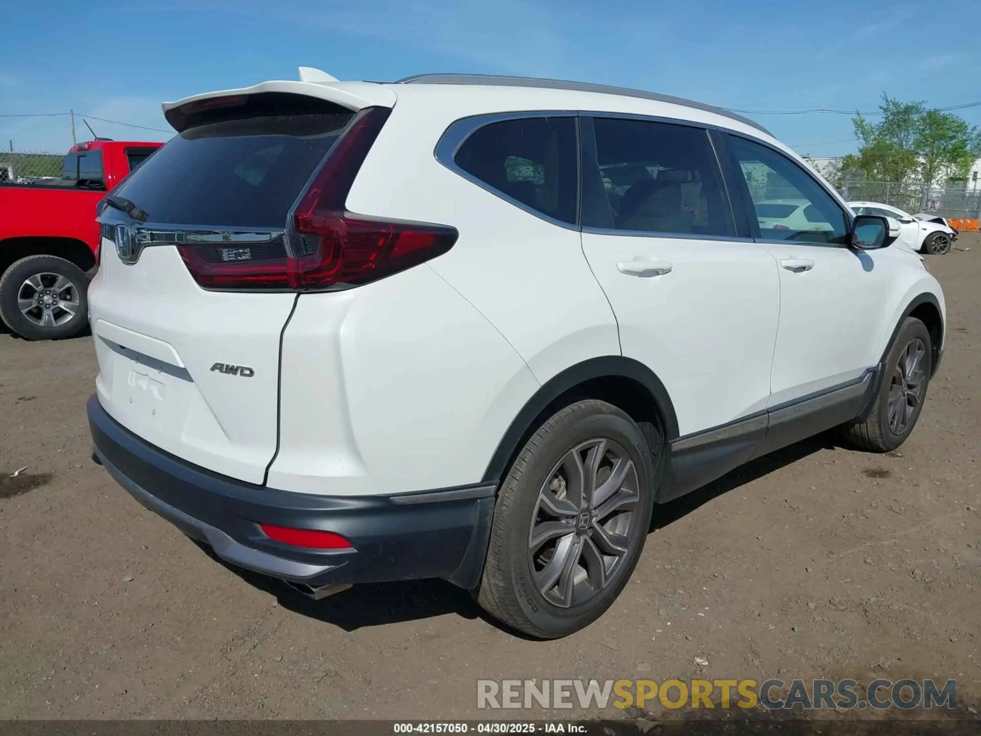 4 Фотография поврежденного автомобиля 2HKRW2H93NH609422 HONDA CR-V 2022