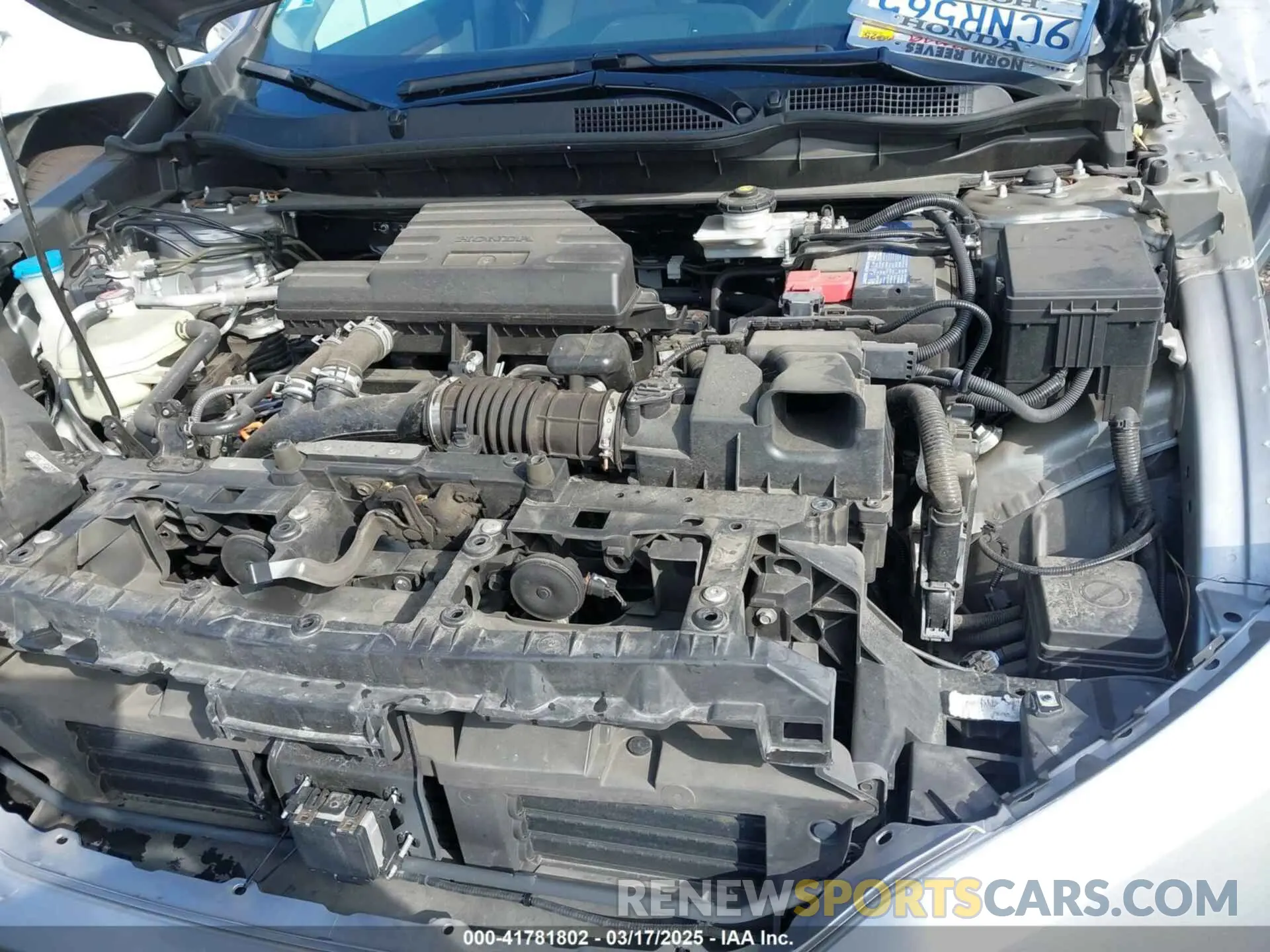 10 Photograph of a damaged car 2HKRW2H99NH655482 HONDA CR-V 2022