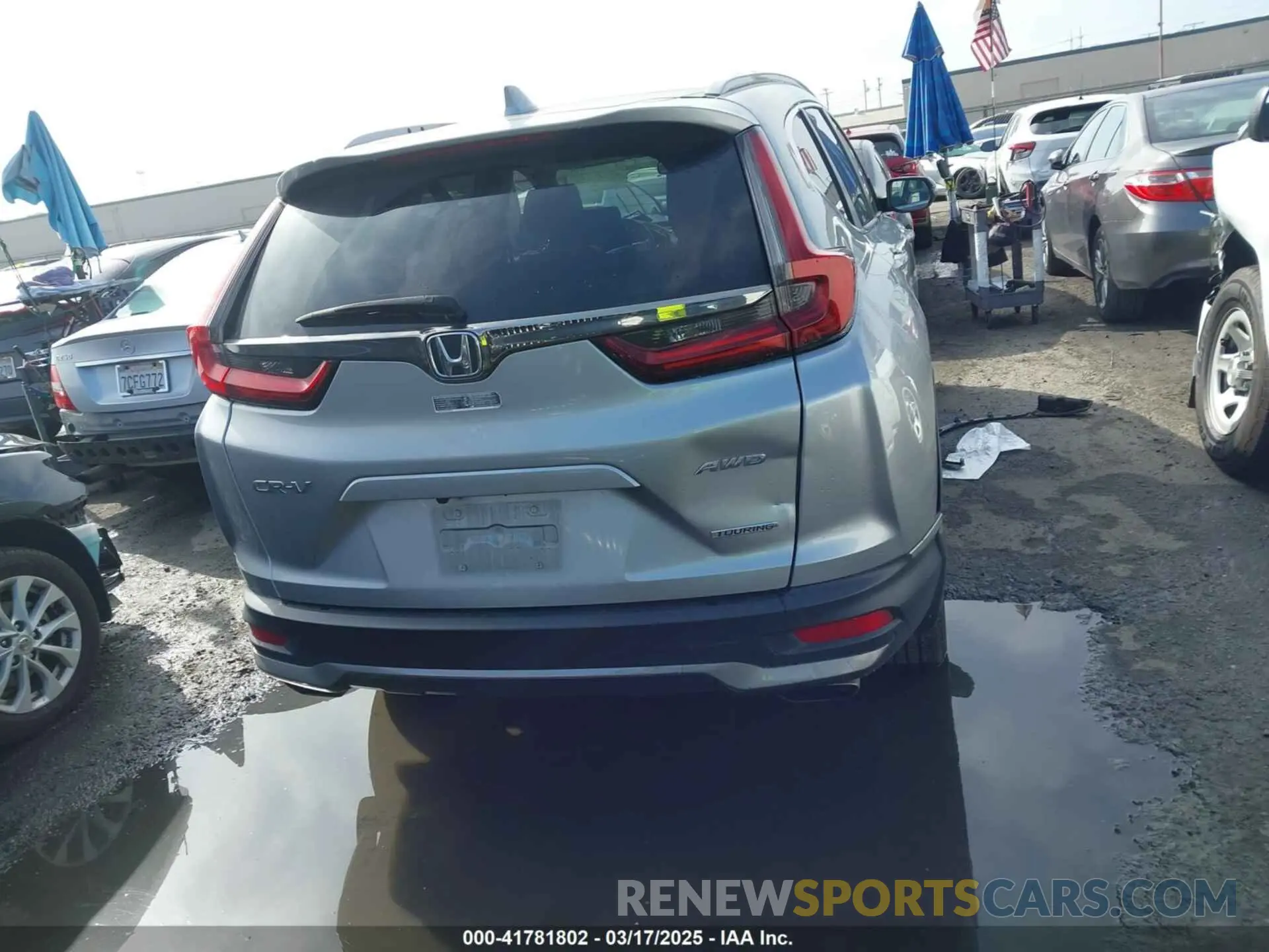16 Photograph of a damaged car 2HKRW2H99NH655482 HONDA CR-V 2022