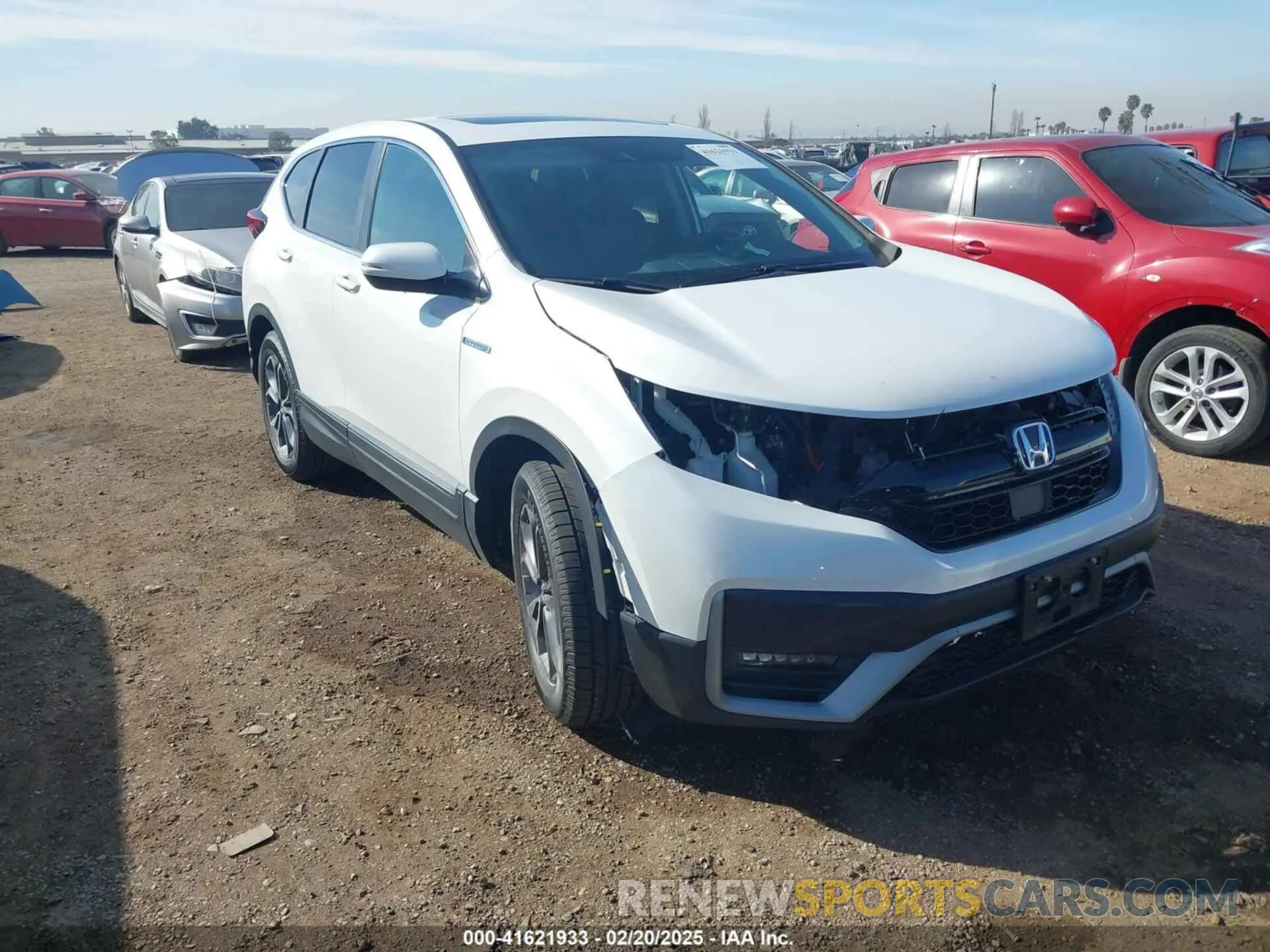 1 Photograph of a damaged car 5J6RT6H52NL044177 HONDA CR-V 2022