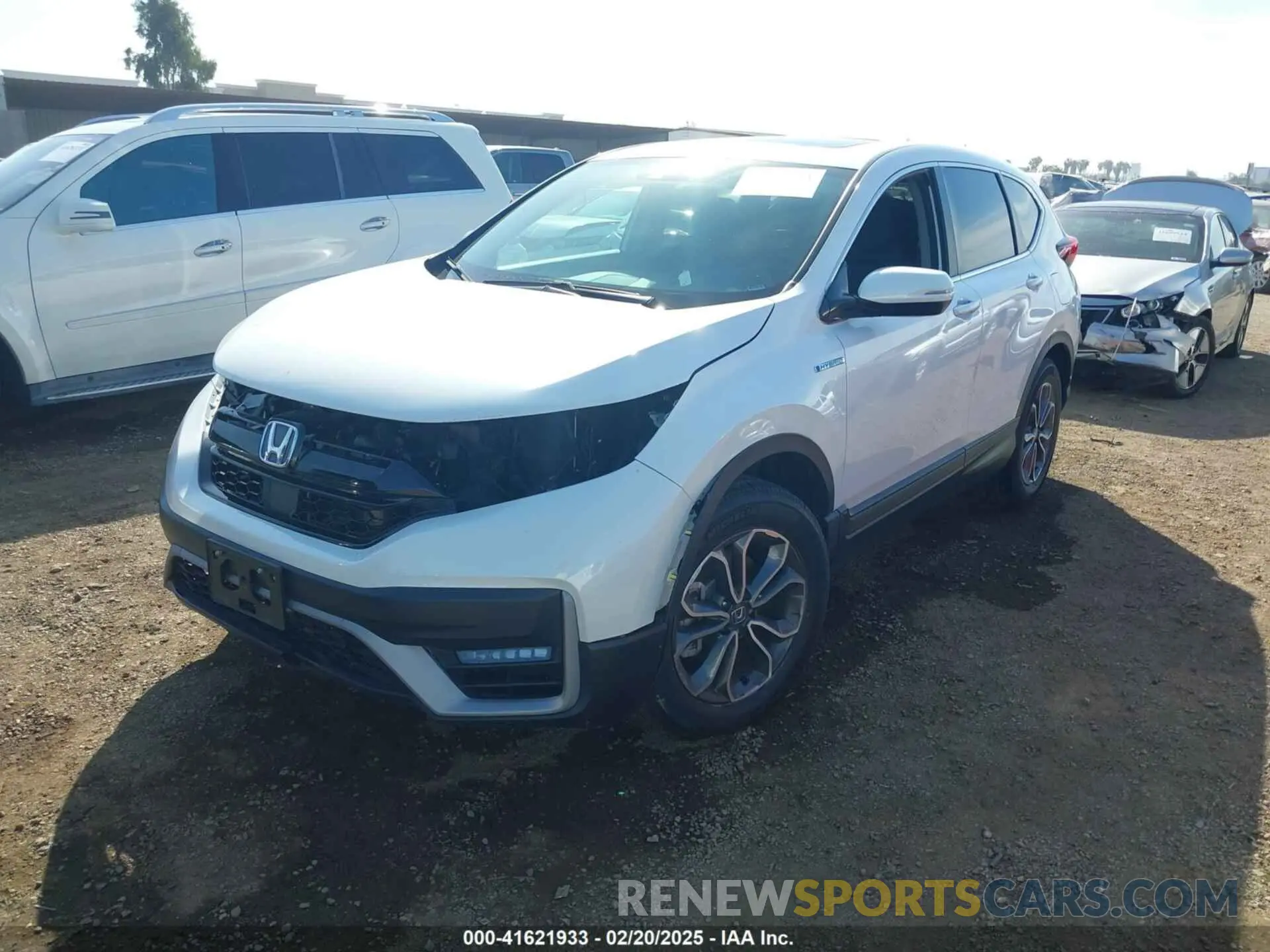 2 Photograph of a damaged car 5J6RT6H52NL044177 HONDA CR-V 2022