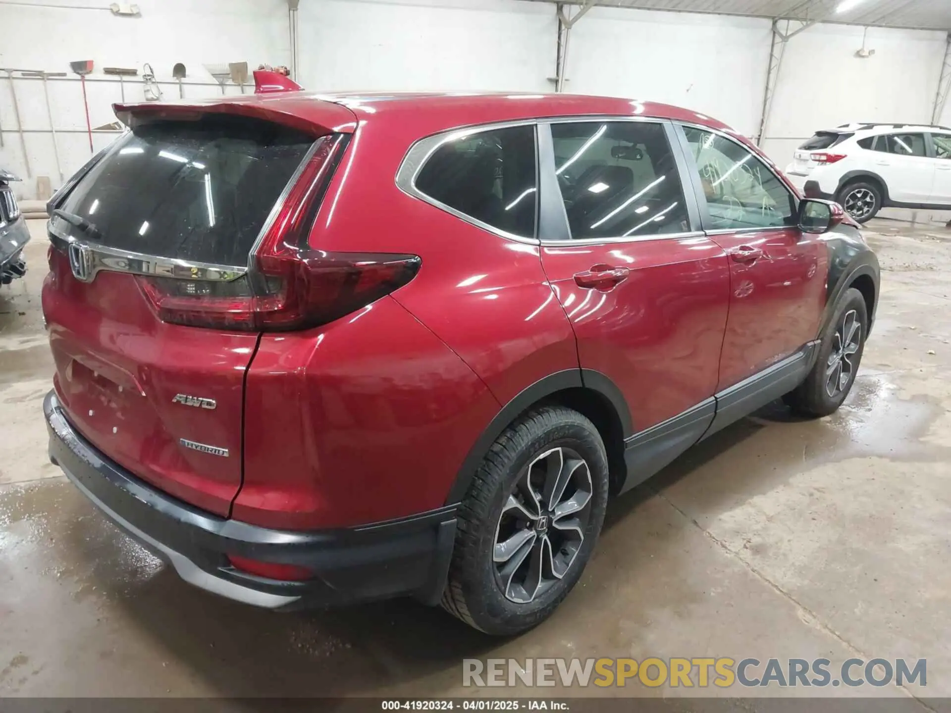 4 Фотография поврежденного автомобиля 5J6RT6H59NL042572 HONDA CR-V 2022