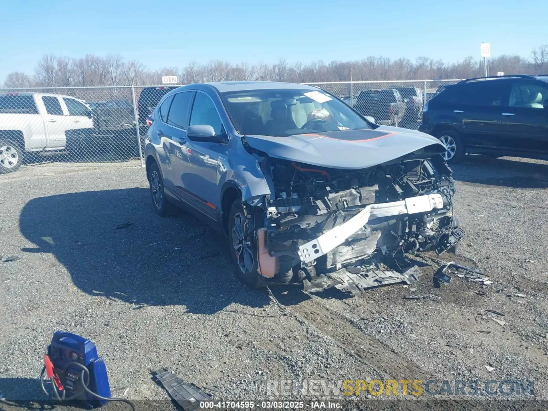 1 Photograph of a damaged car 5J6RT6H82NL042665 HONDA CR-V 2022