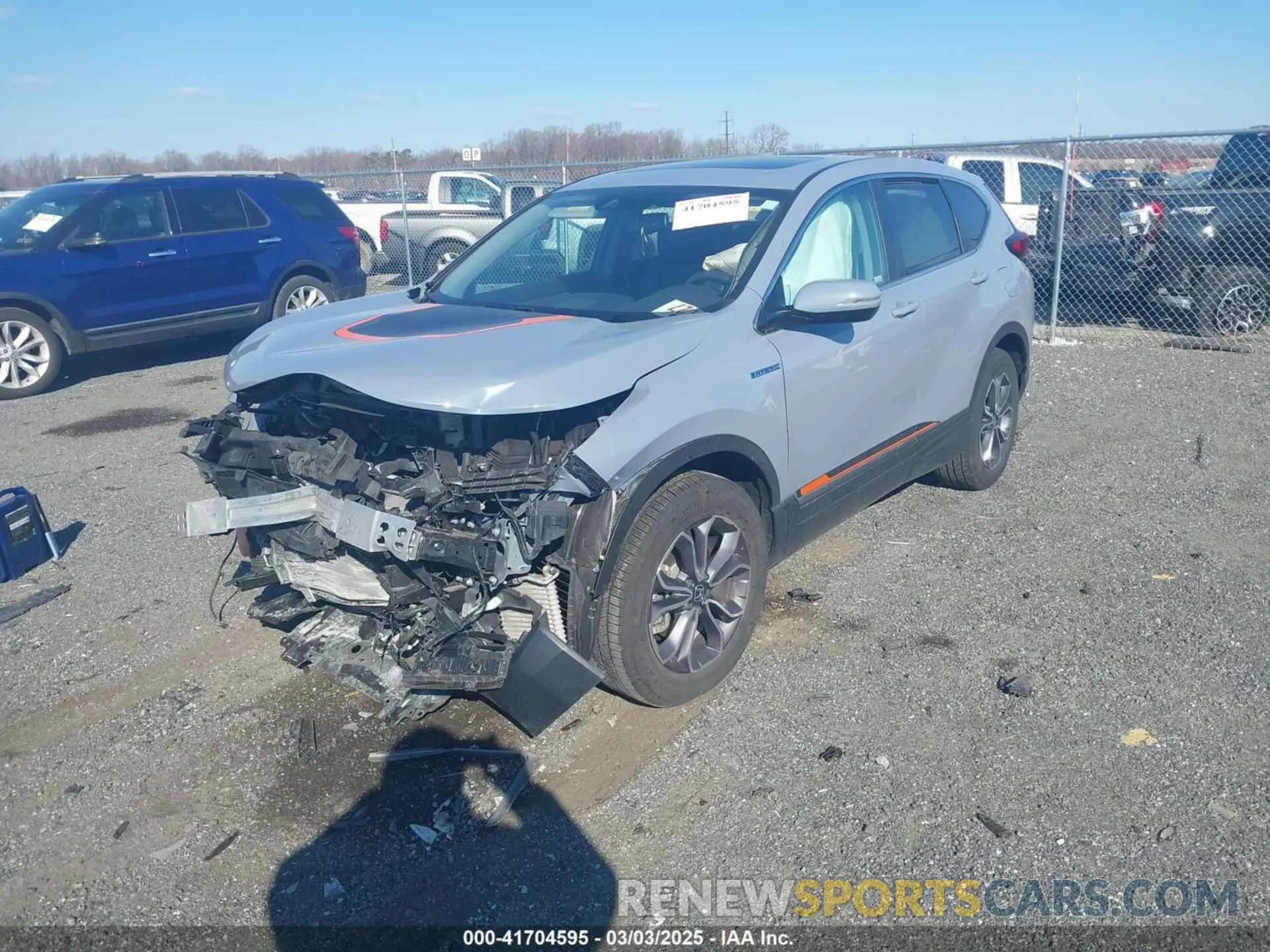 2 Photograph of a damaged car 5J6RT6H82NL042665 HONDA CR-V 2022