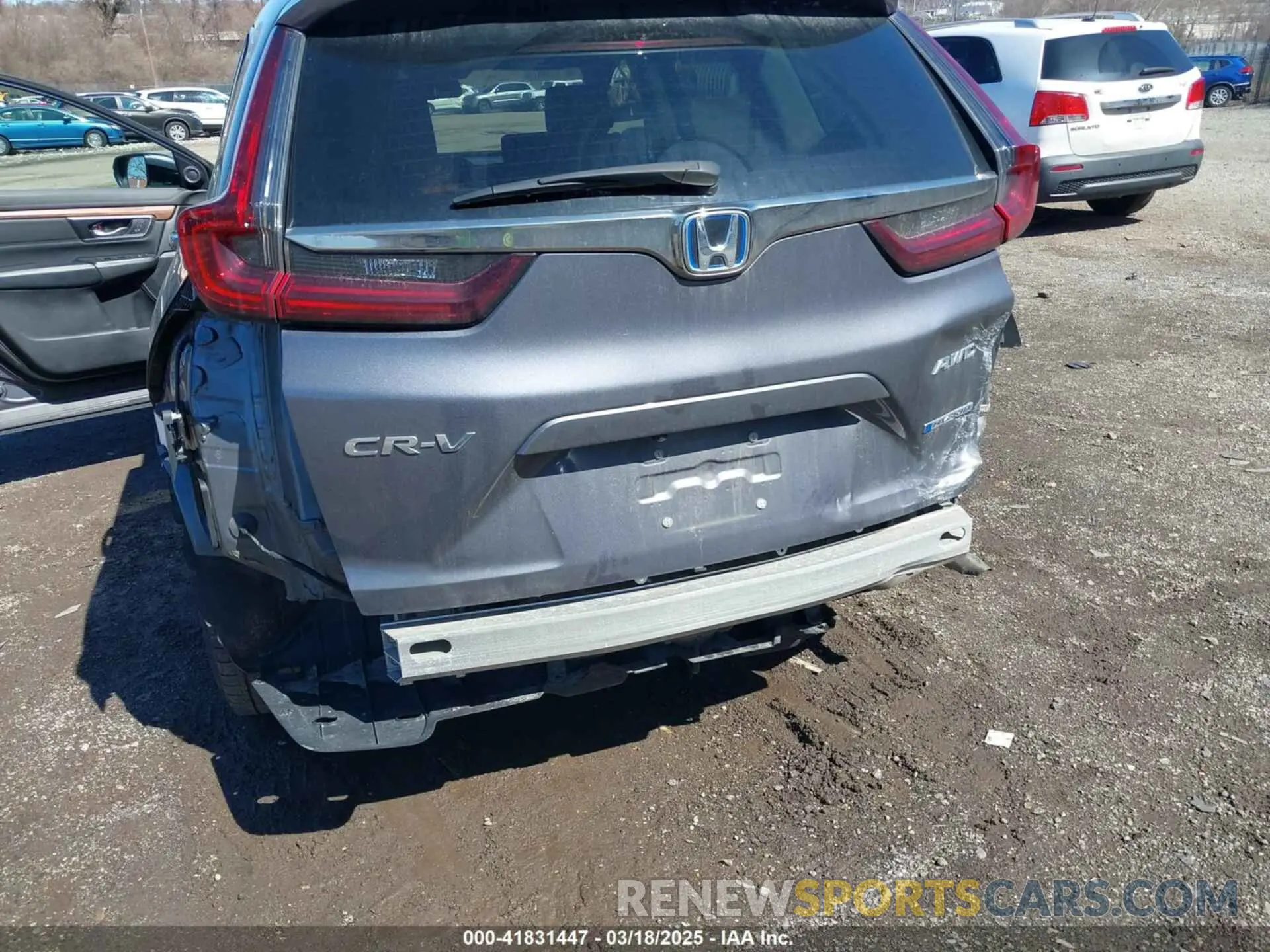6 Photograph of a damaged car 5J6RT6H83NL032596 HONDA CR-V 2022