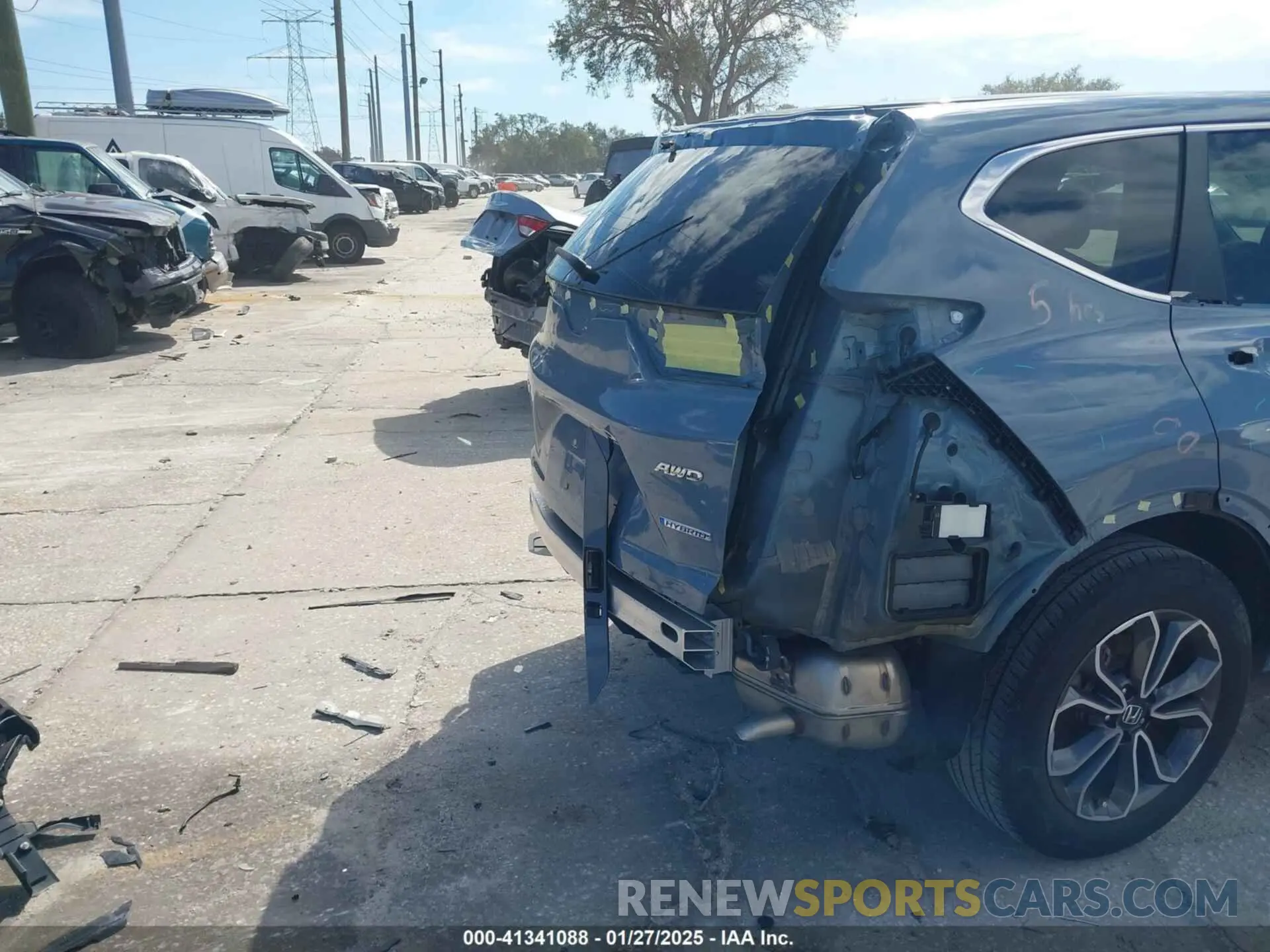 20 Фотография поврежденного автомобиля 5J6RT6H8XNL042669 HONDA CR-V 2022
