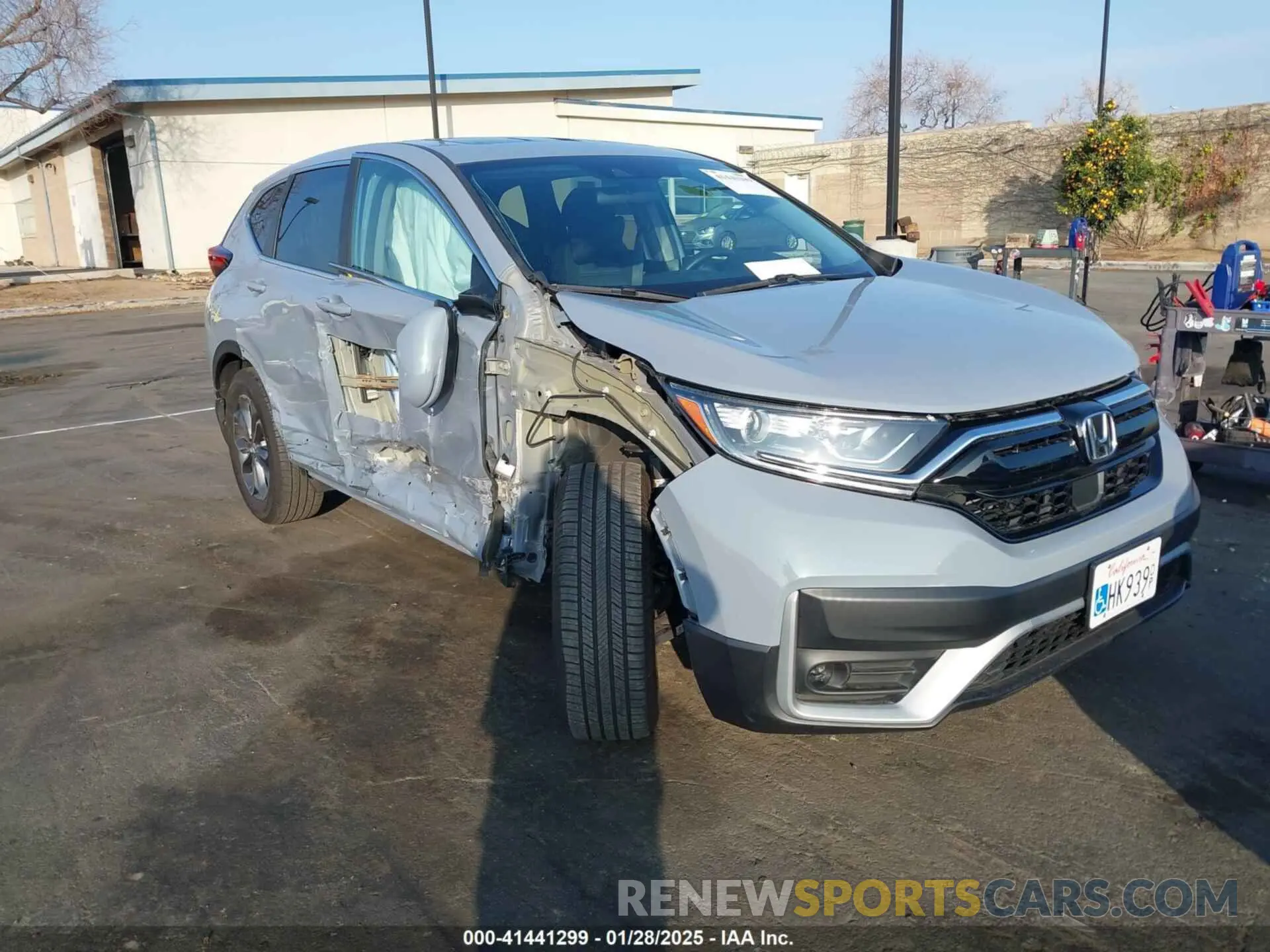 1 Photograph of a damaged car 5J6RW1H54NA000185 HONDA CR-V 2022