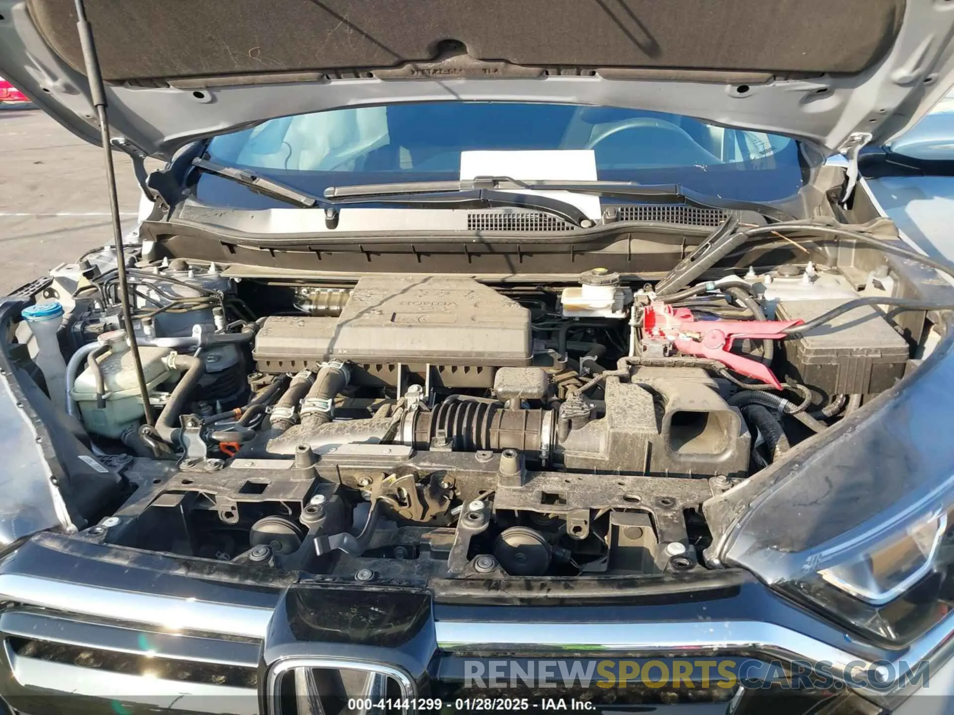 10 Photograph of a damaged car 5J6RW1H54NA000185 HONDA CR-V 2022