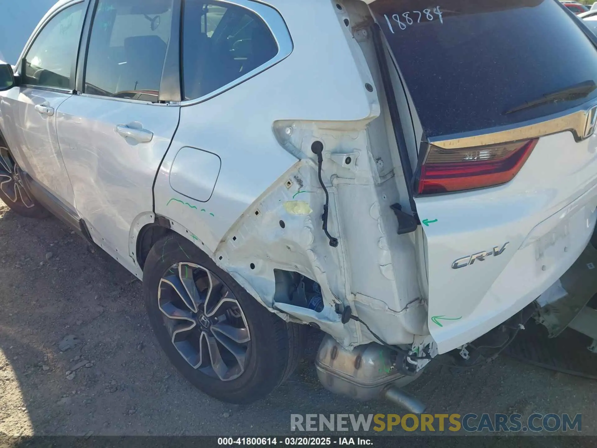 6 Фотография поврежденного автомобиля 5J6RW1H59NA016088 HONDA CR-V 2022
