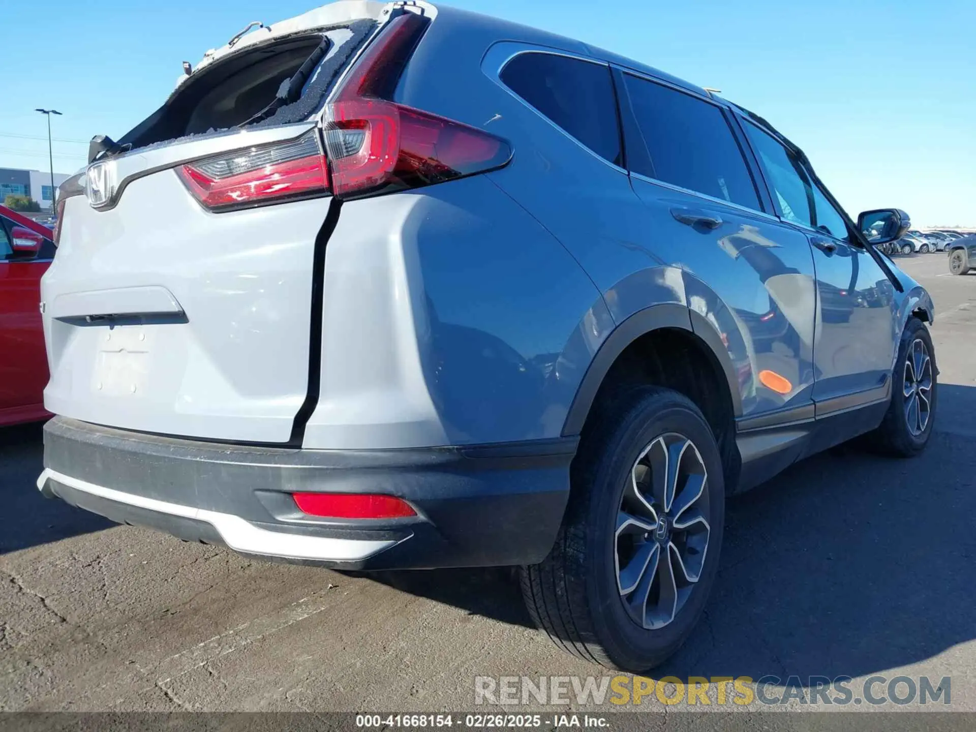 4 Фотография поврежденного автомобиля 5J6RW1H5XNA005441 HONDA CR-V 2022