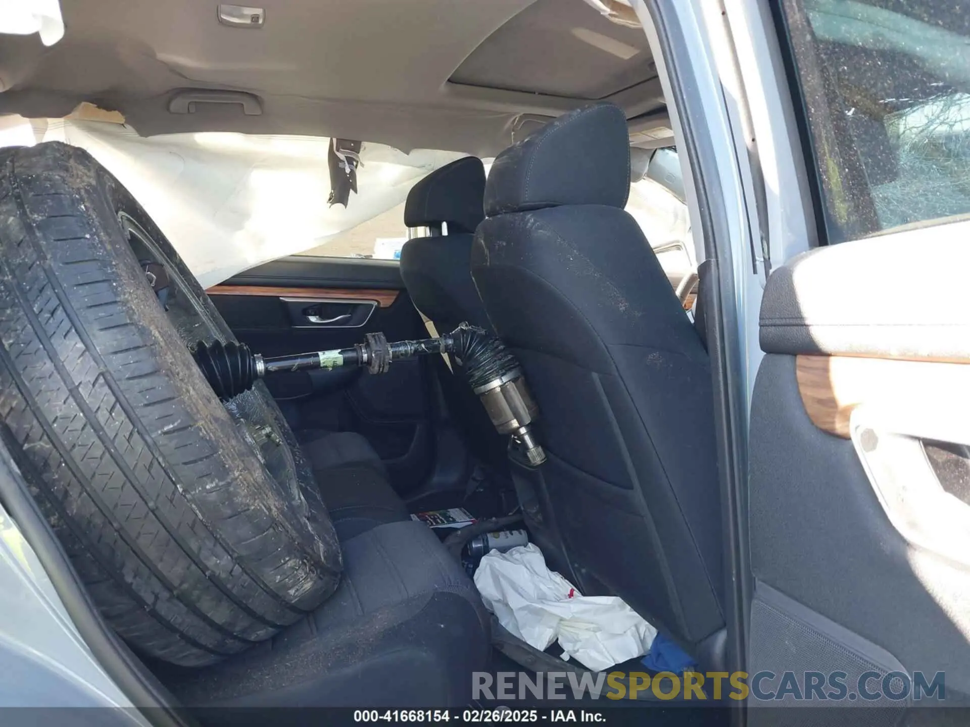8 Фотография поврежденного автомобиля 5J6RW1H5XNA005441 HONDA CR-V 2022