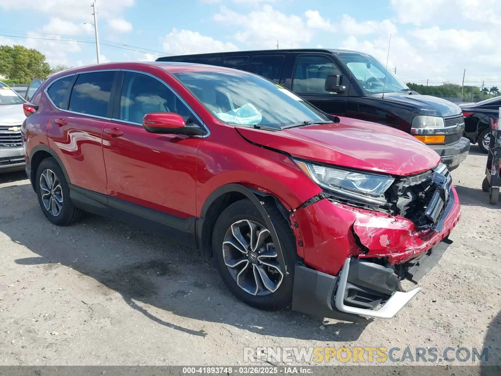 1 Фотография поврежденного автомобиля 5J6RW1H84NA005056 HONDA CR-V 2022