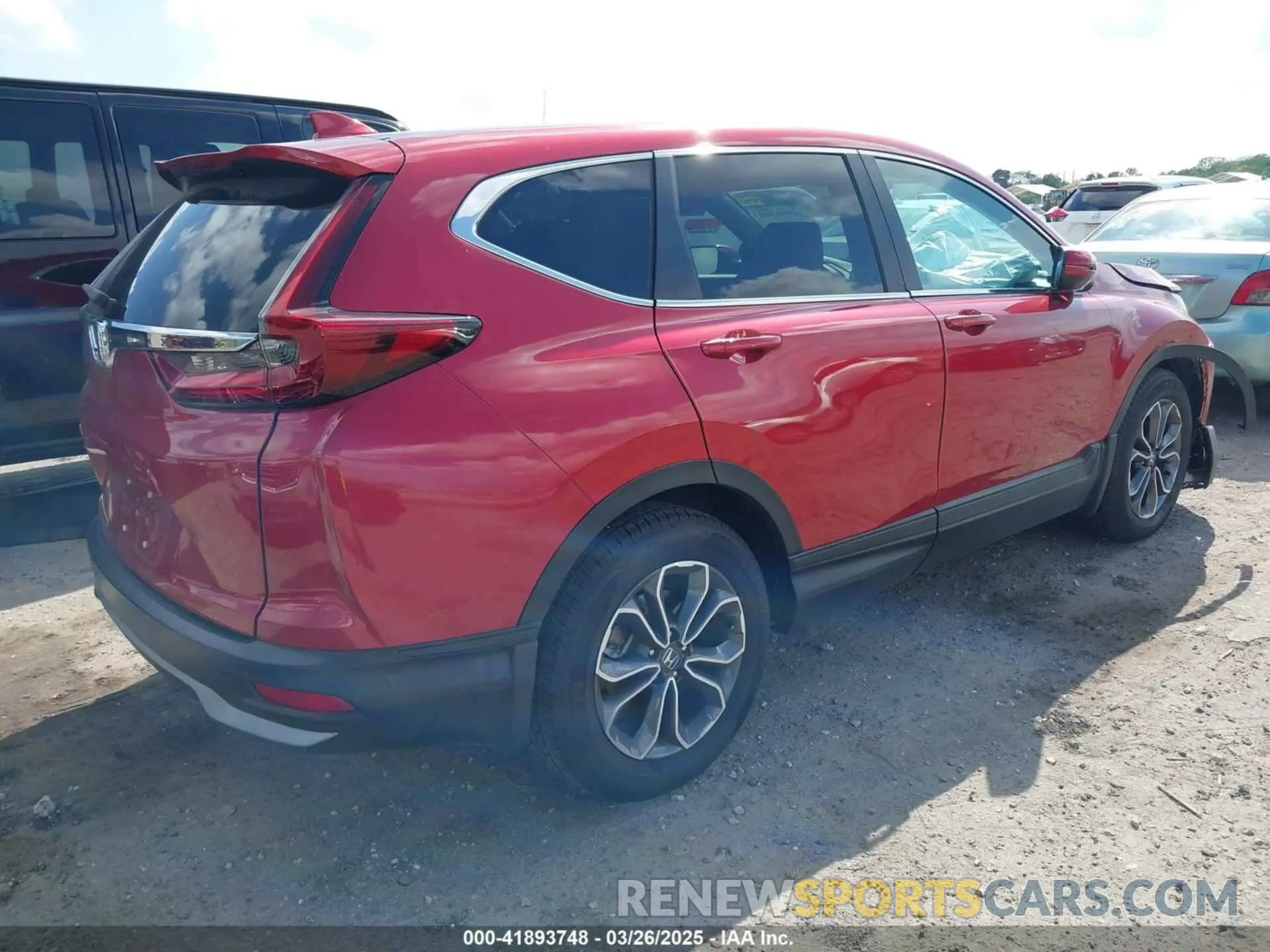 4 Фотография поврежденного автомобиля 5J6RW1H84NA005056 HONDA CR-V 2022