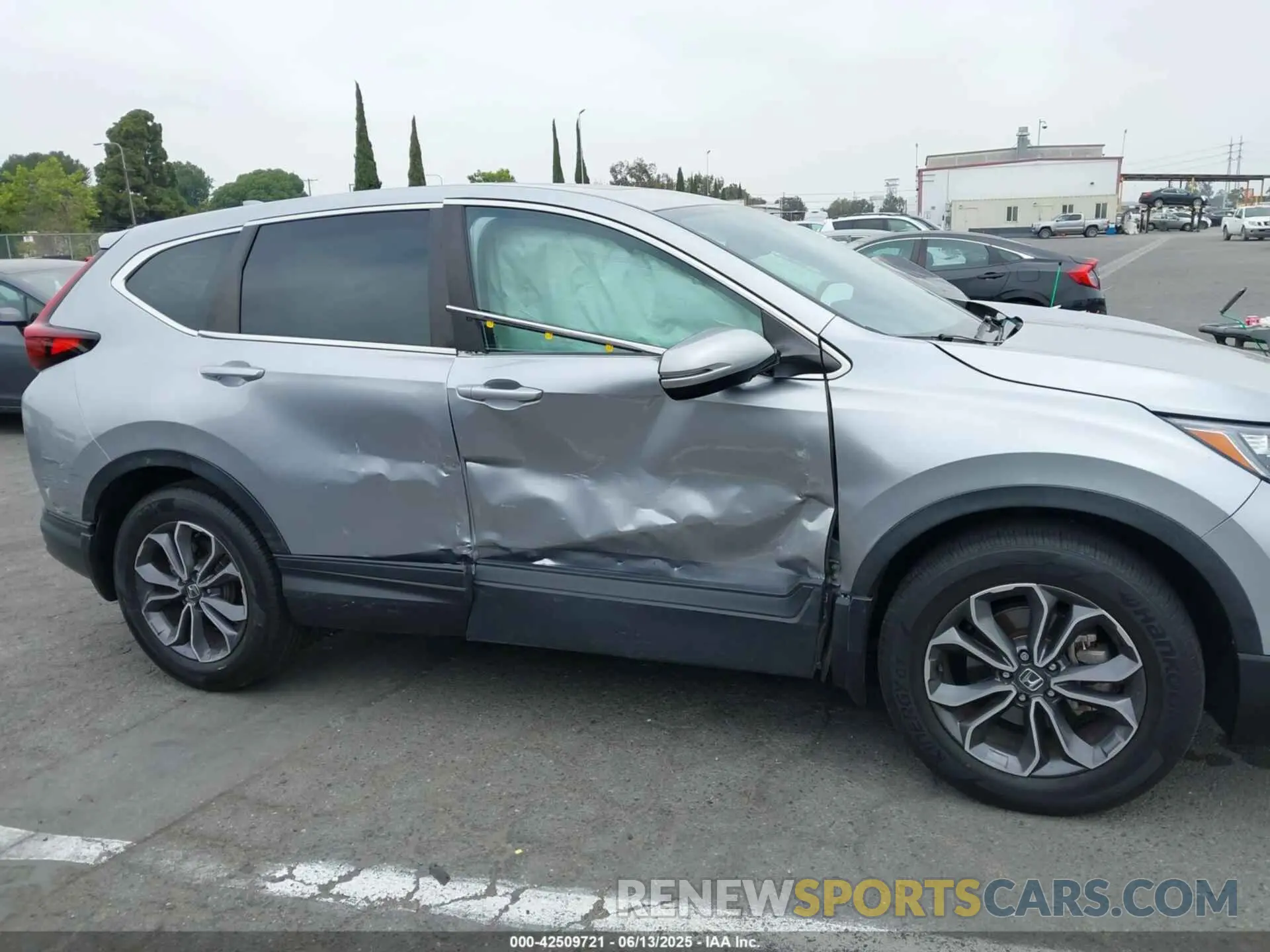 13 Photograph of a damaged car 5J6RW1H85NA021377 HONDA CR-V 2022